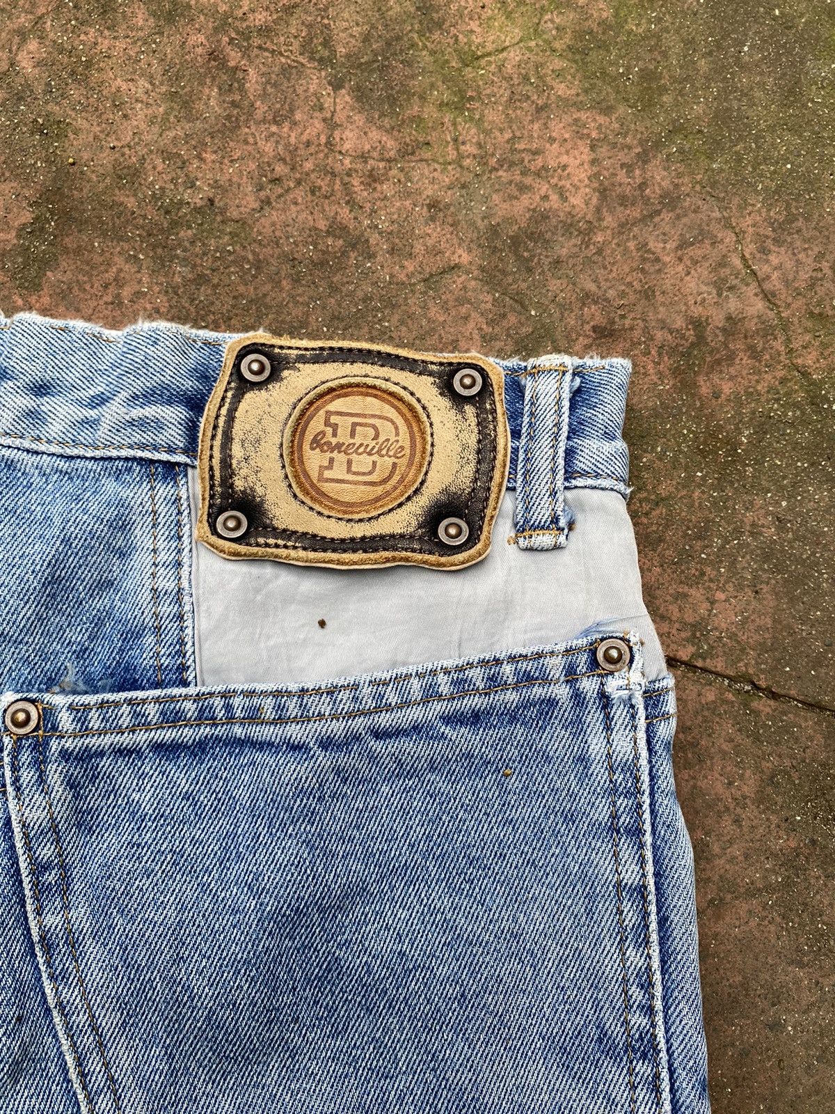 Boneville 80s Boneville deconstructed jeans/pants by Massimo Osti Size US 28 / EU 44 - 7 Thumbnail