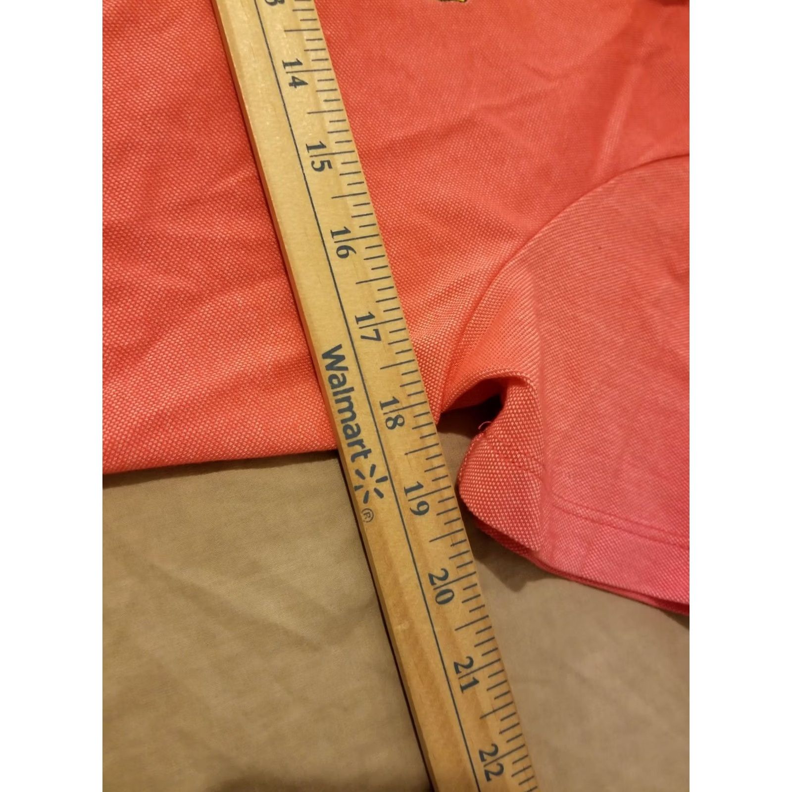 Vintage Womens Magnolia Lane Masters Polo Shirt Medium Orange Cotton Golf Athletic Size M / US 6-8 / IT 42-44 - 4 Thumbnail