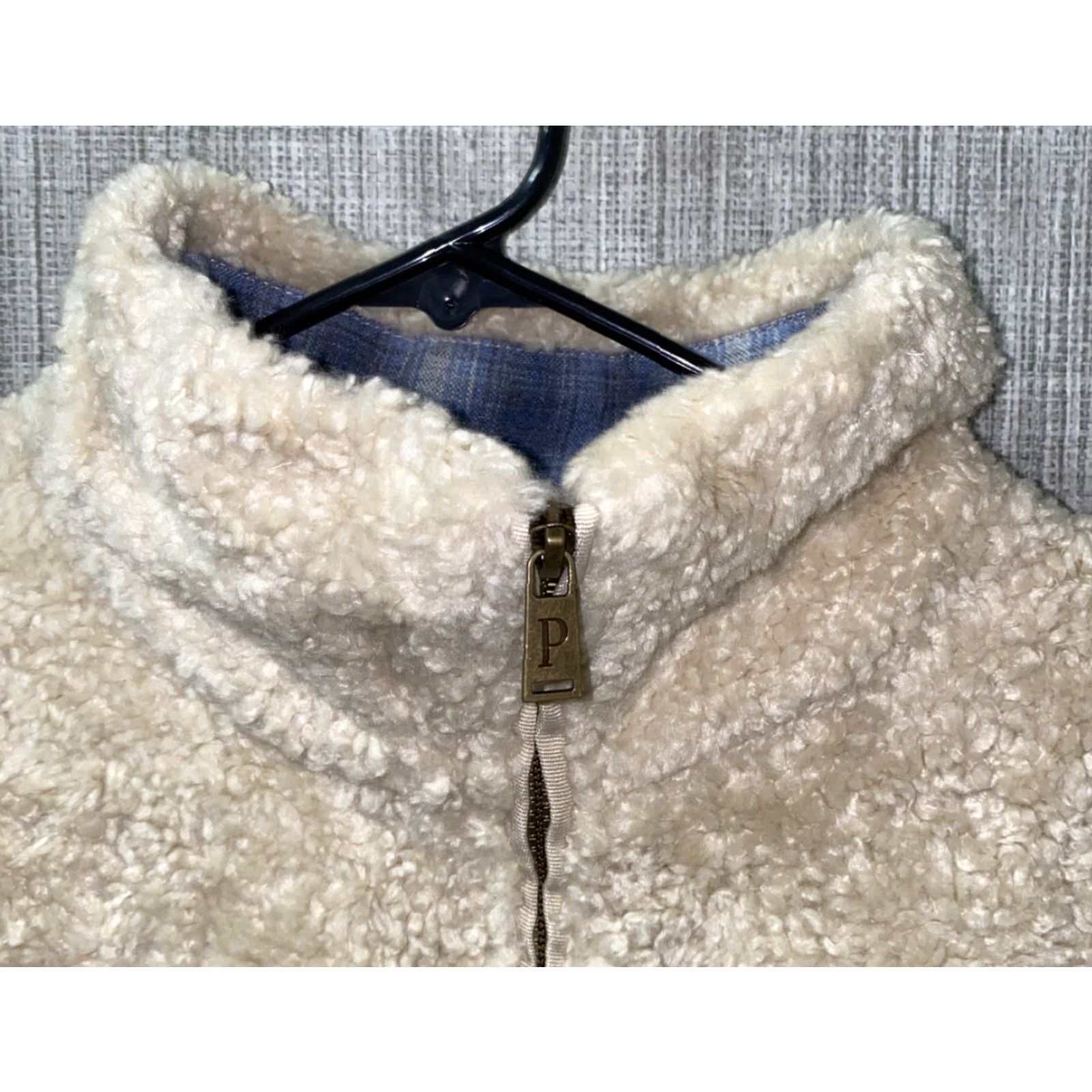 Pendleton Pendleton Womens Beige Fleece Jacket Full Zip Size M 21 In Armpit Woman Coat Warm Spring Autumn Size M / US 6-8 / IT 42-44 - 3 Thumbnail