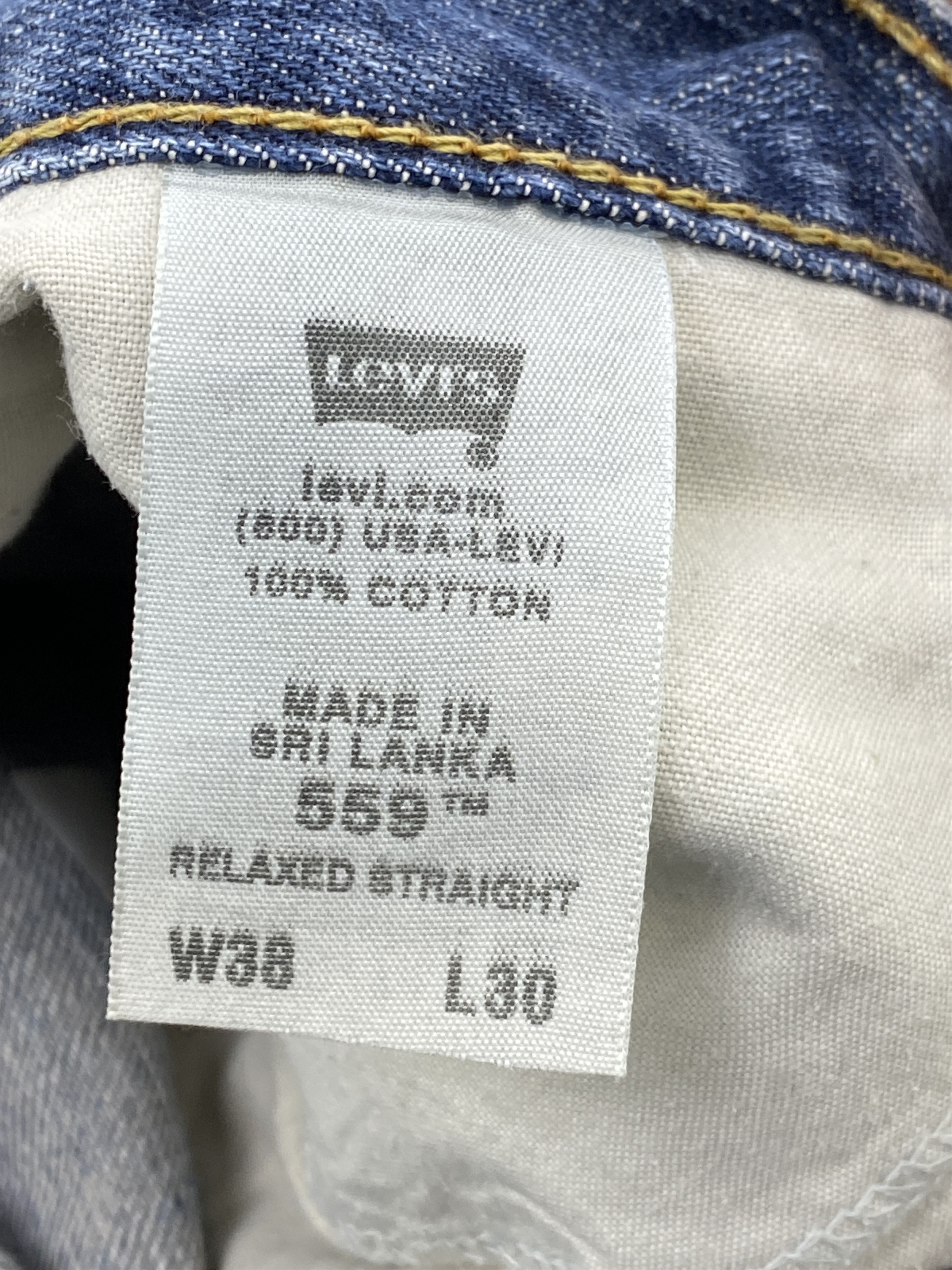 Levi's Vintage Levi's 559 Faded Blue Jeans DP2646 Size US 38 / EU 54 - 6 Thumbnail