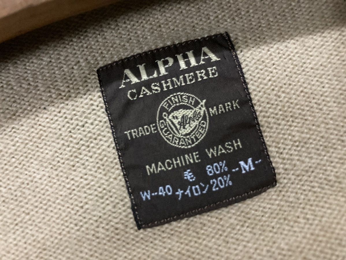 Alpha Industries × Designer Vintage Alpha Bottom Haft Under Shirt Size US XS / EU 42 / 0 - 4 Thumbnail