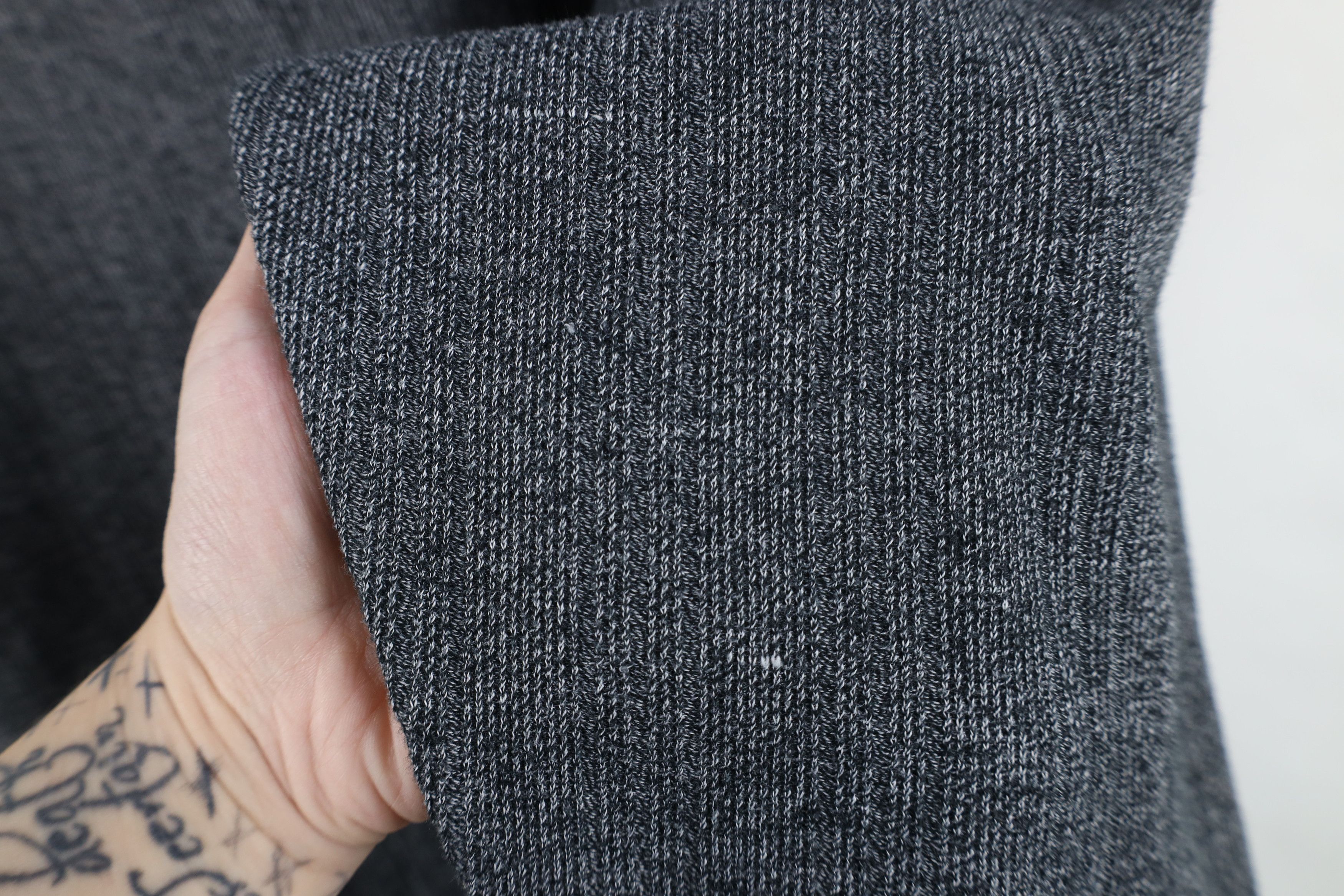 Vintage Vintage 90s Y2K Streetwear Ribbed Knit Long Sleeve T-Shirt Size US XXL / EU 58 / 5 - 7 Thumbnail