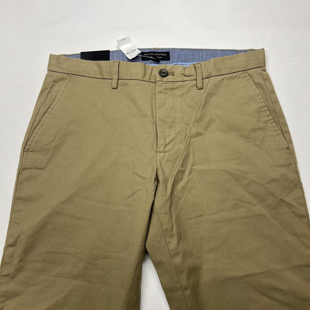 Banana Republic Banana Republic Pants Mason Stretch Chino Khaki Beige Size US 32 / EU 48 - 4 Thumbnail