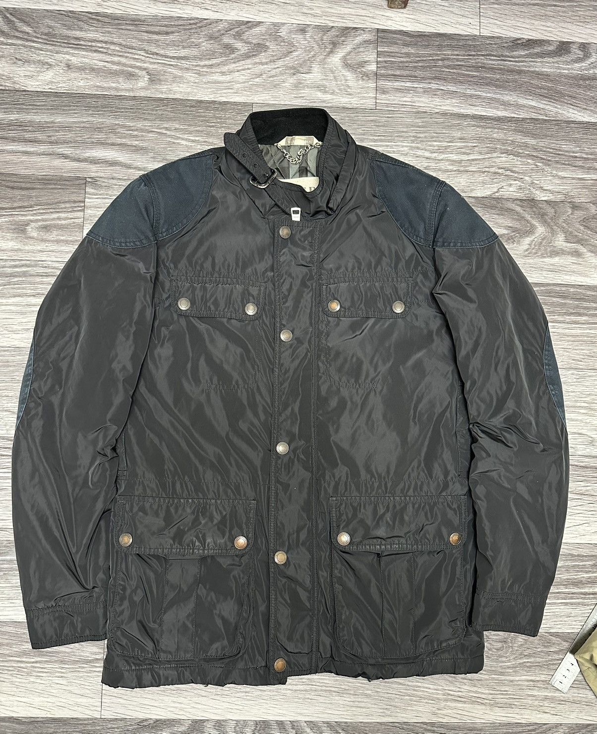 Vintage Burberry Brit Nova Check Multipocket Jacket grails