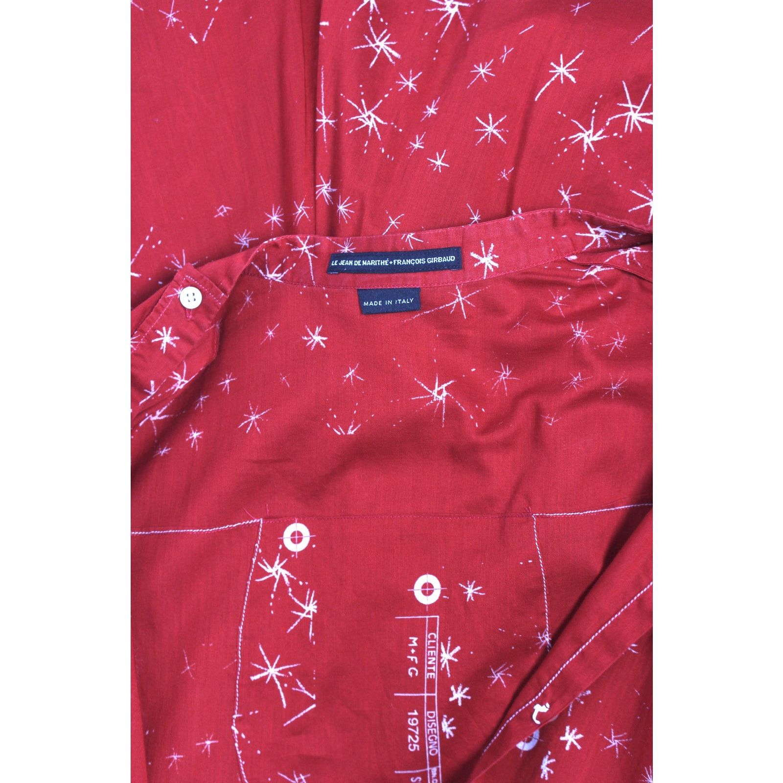 Marithe + Francois Girbaud Marithé François Girbaud Star Print Shirt Dress Size S / US 4 / IT 40 - 12 Thumbnail