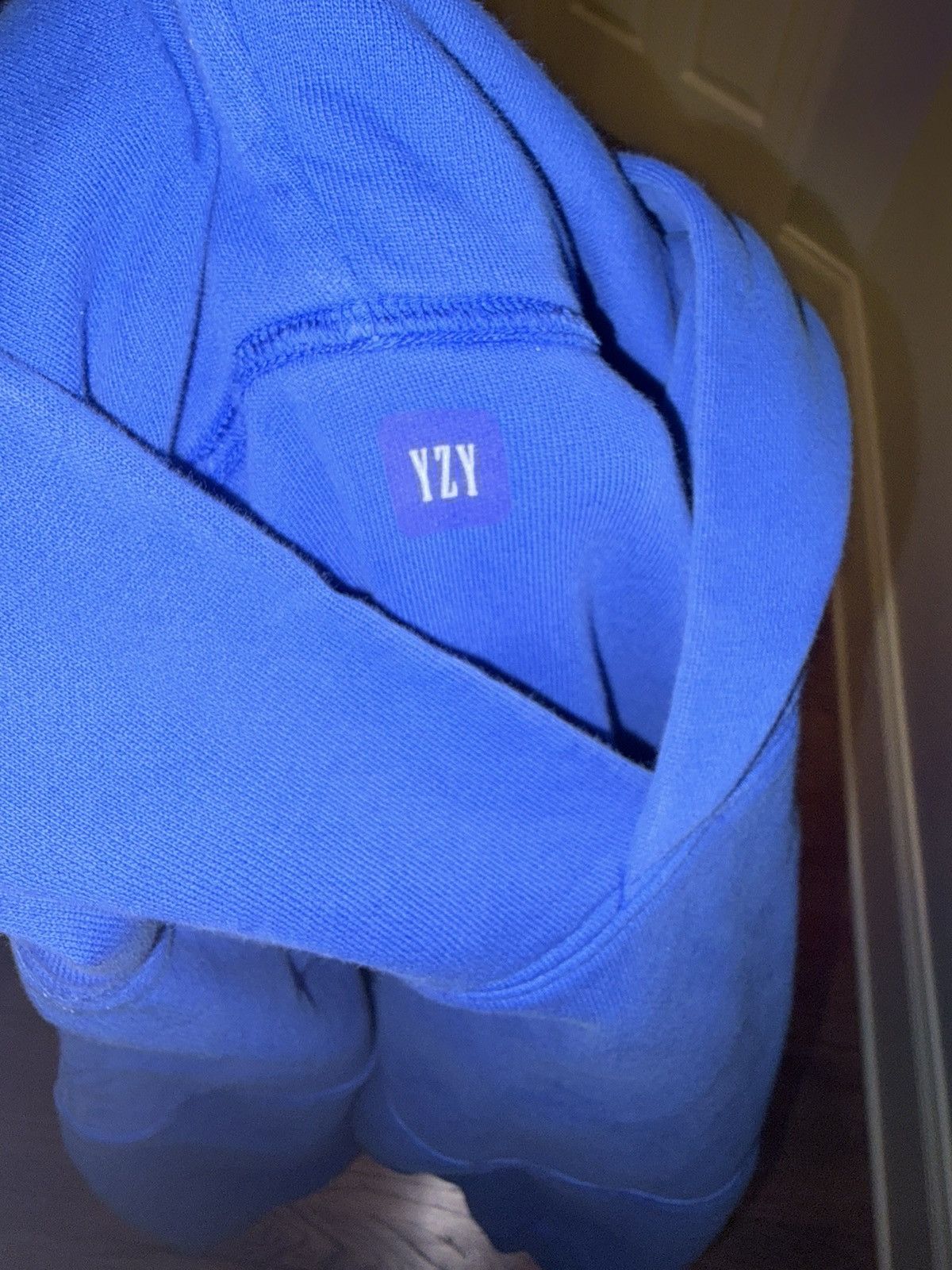 Gap × Yeezy Yeezy Gap Hoodie Blue Size US L / EU 52-54 / 3 - 3 Thumbnail