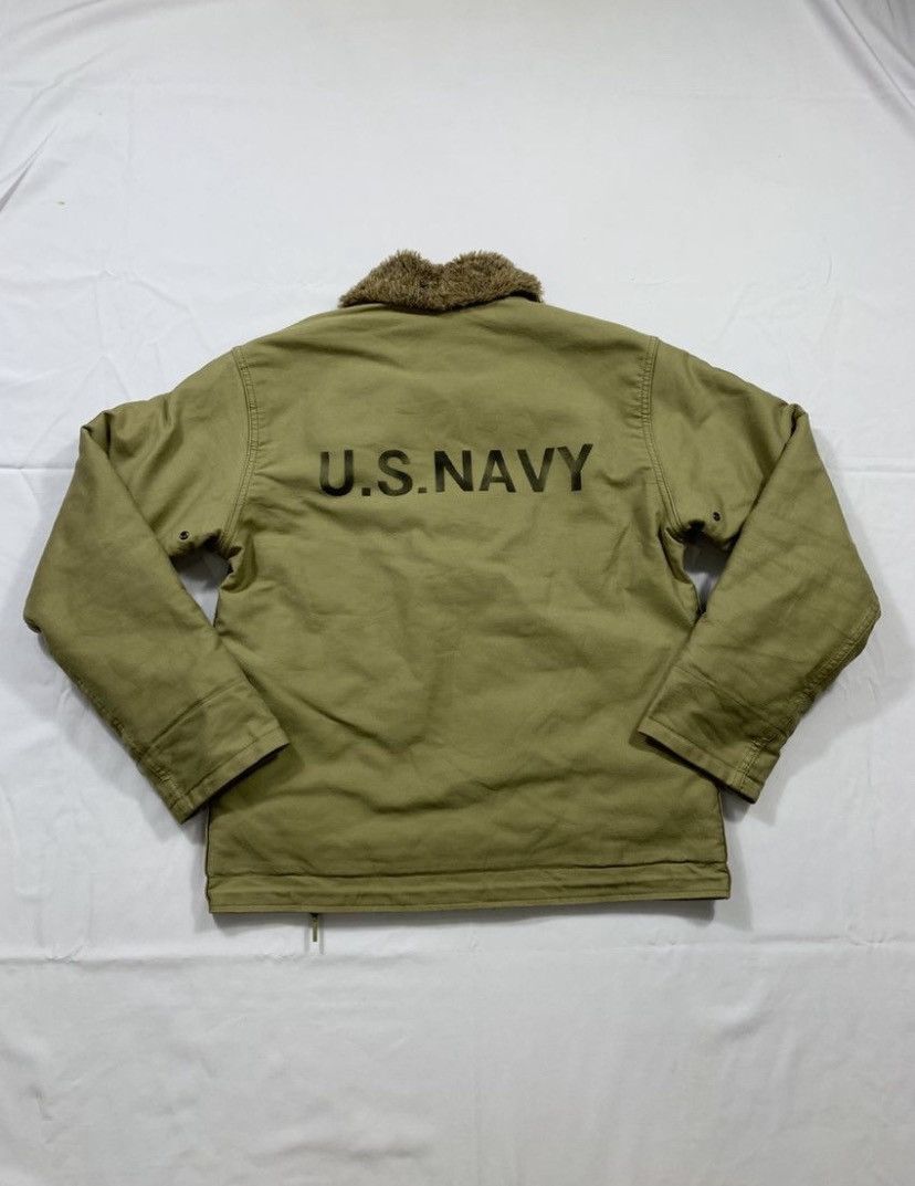 Vintage Vintage Rare Jacket USN Navy WWII Size US M / EU 48-50 / 2 - 1 Thumbnail