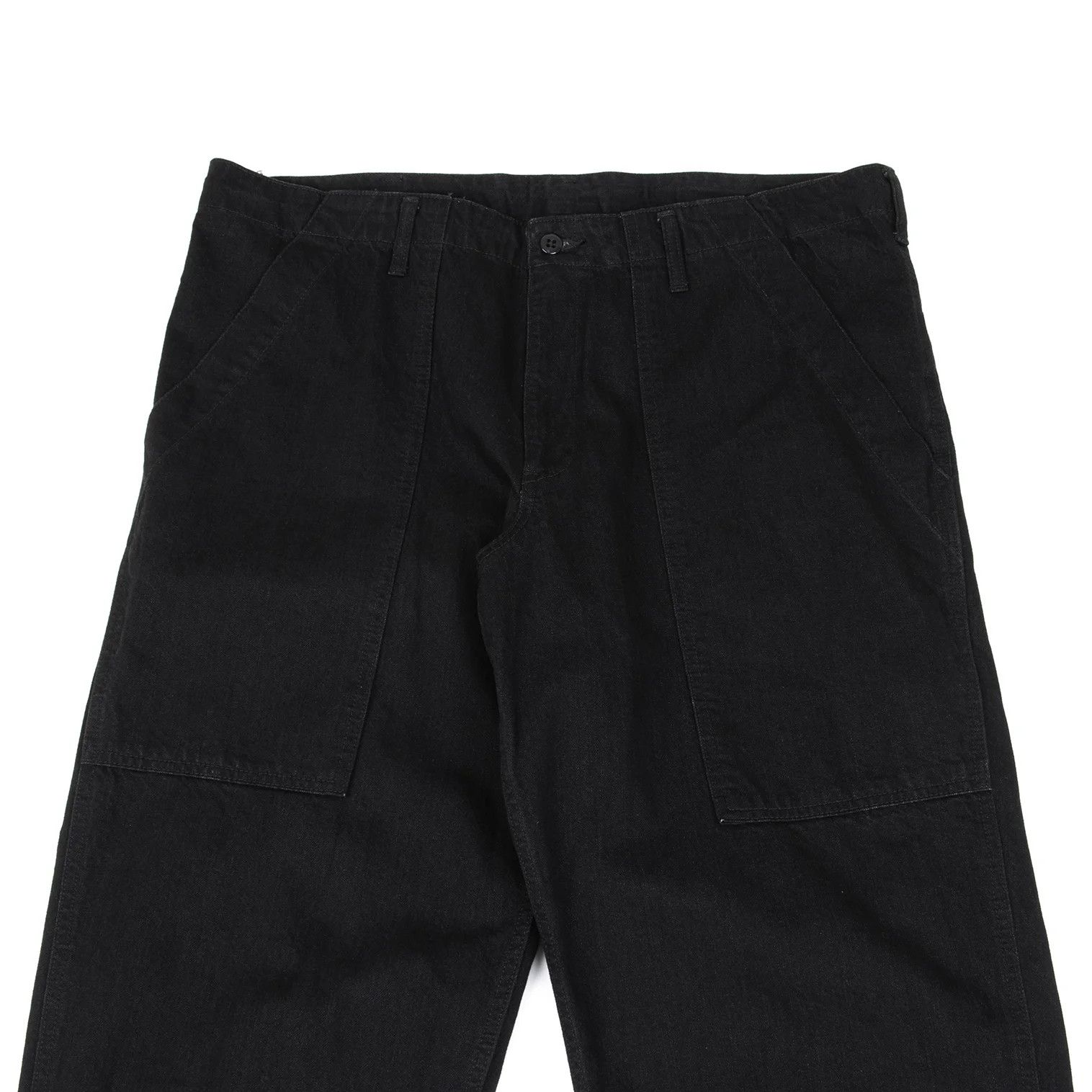 Yohji Yamamoto BLACK Scandal Yohji Yamamoto Zip Hem Denim Pants Size US 32 / EU 48 - 2 Thumbnail