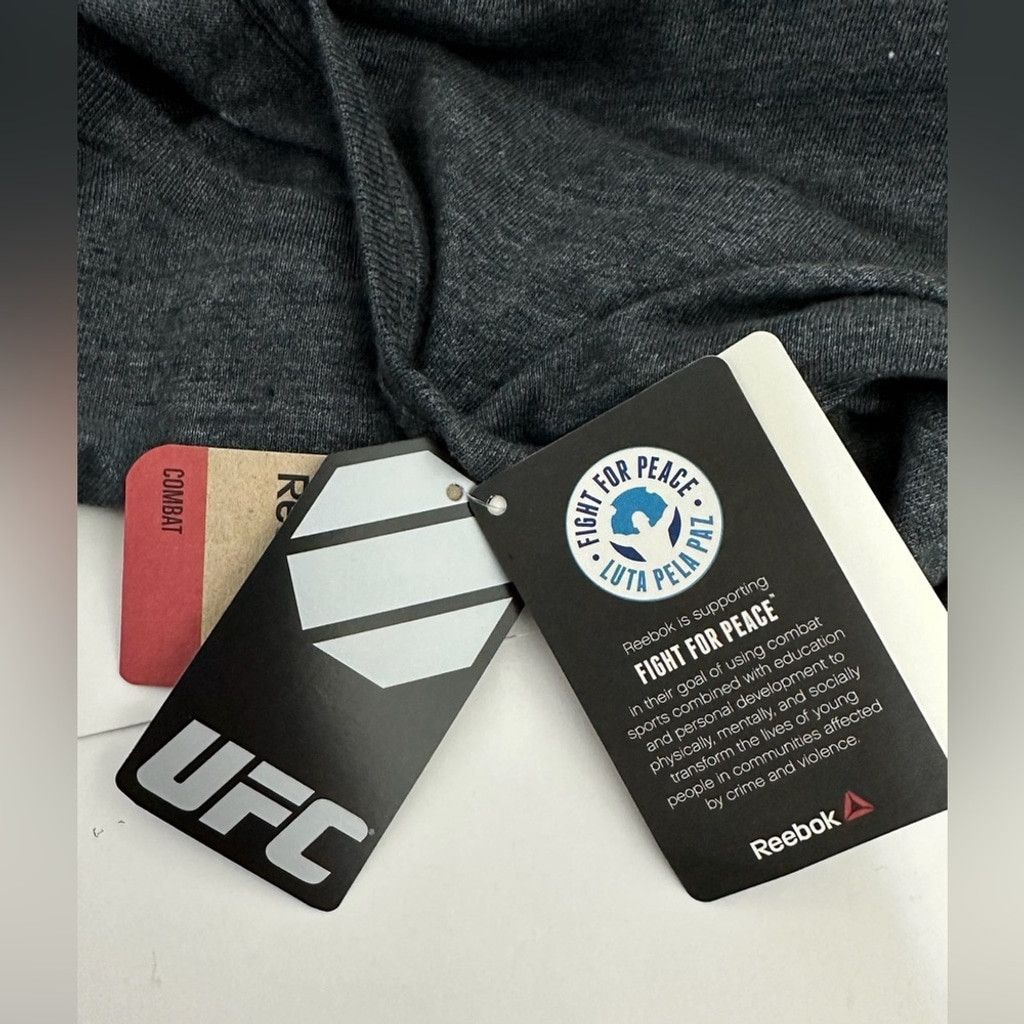 Reebok Reebok UFC Conor McGregor Tee Notorious Black Heather Large Size US L / EU 52-54 / 3 - 8 Thumbnail