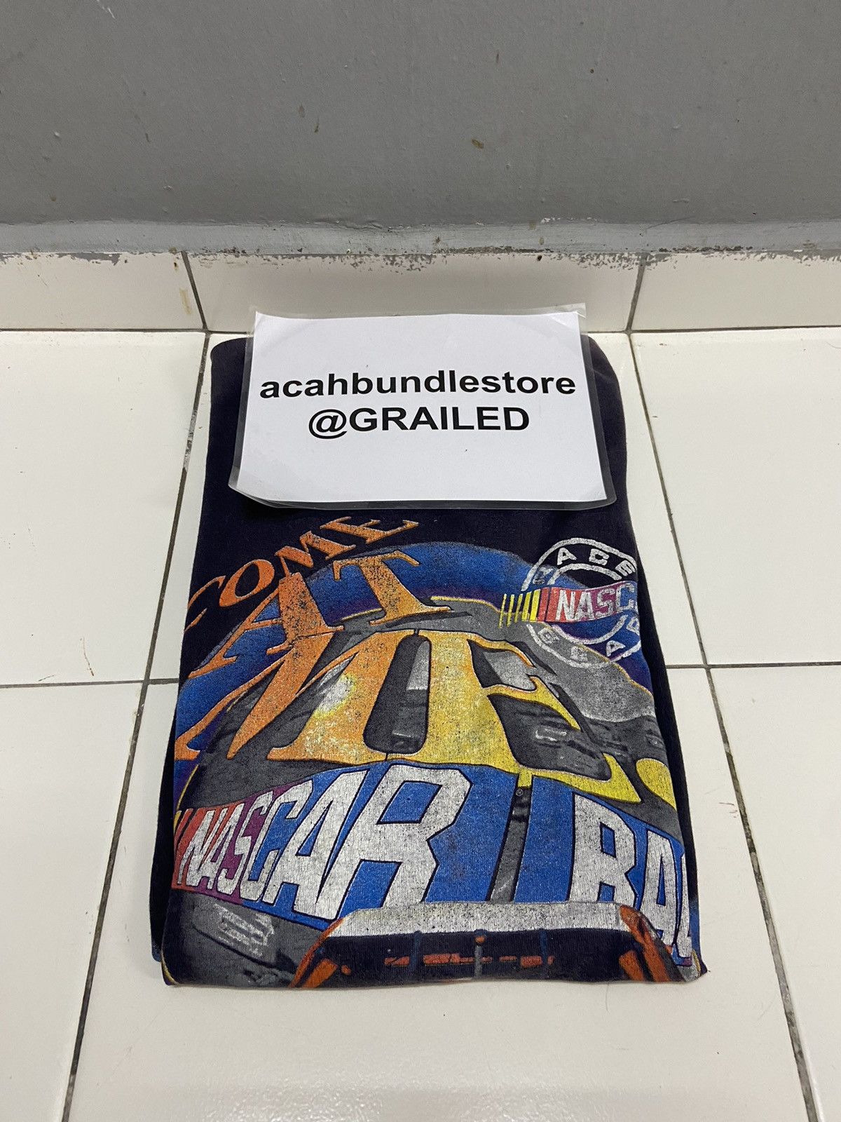 NASCAR VINTAGE 1995 COME AT ME NASCAR SHORT SLEEVE TEE SHIRT Size US XL / EU 56 / 4 - 19 Thumbnail