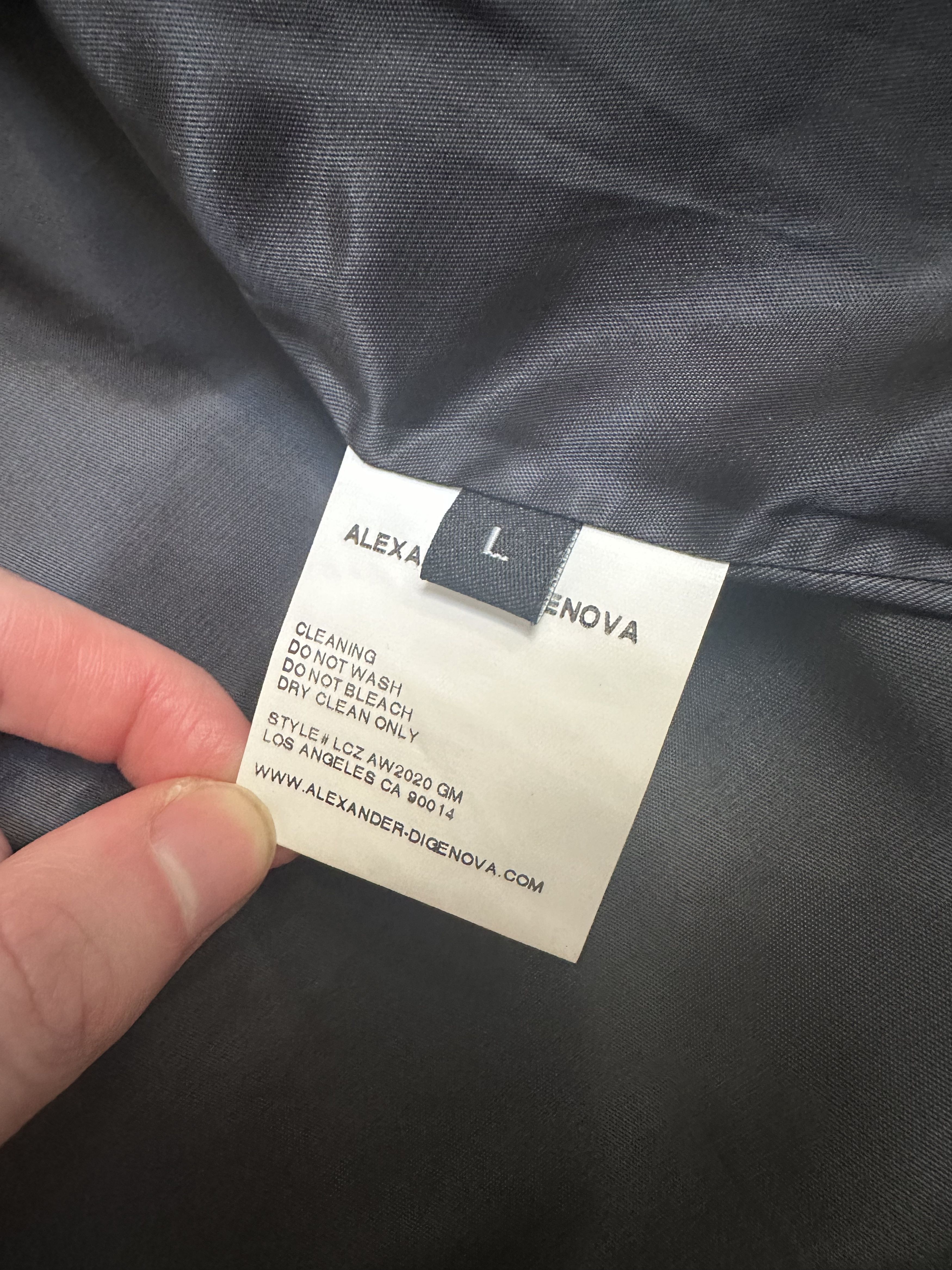 ALEXANDER DIGENOVA Alexander Digenova Snow Leopard Leather Jacket Size US L / EU 52-54 / 3 - 5 Thumbnail