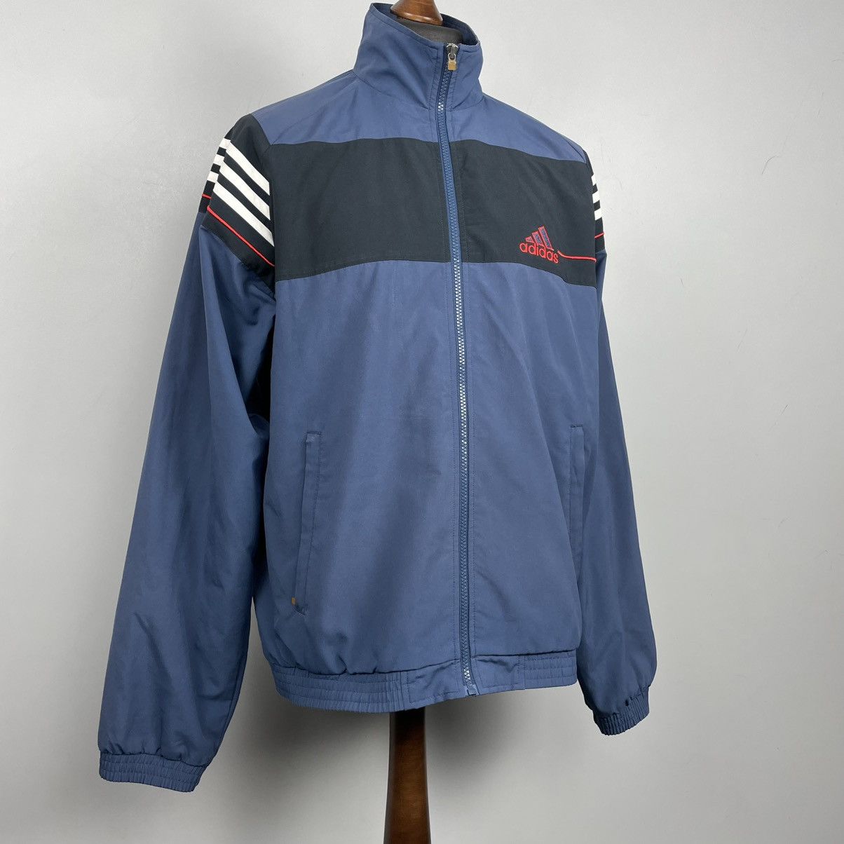 Adidas × Vintage Vintage Adidas 90’s tracksuit Jacket size xl Size US XL / EU 56 / 4 - 3 Thumbnail
