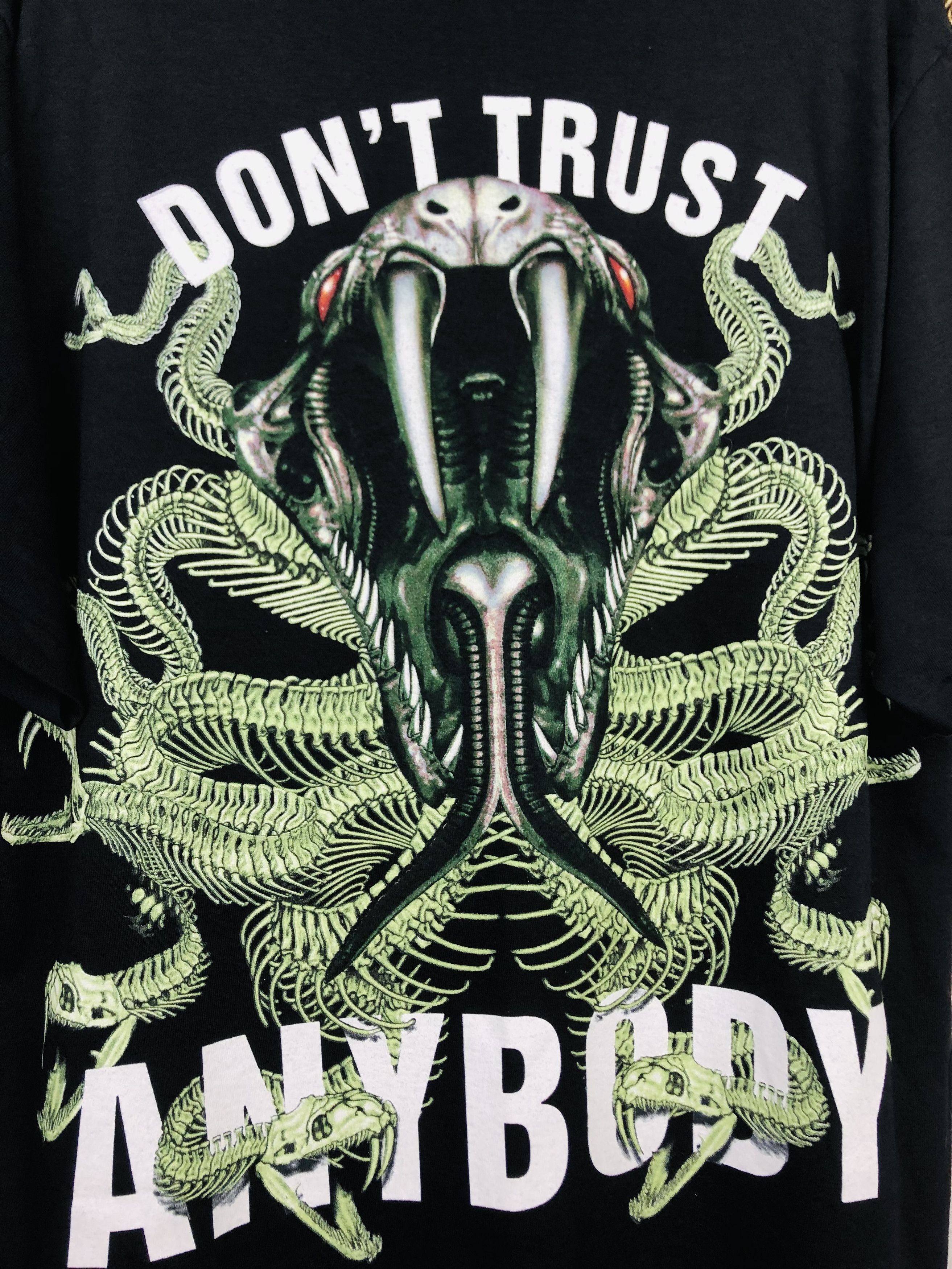 Vintage Vintage Stone Cold Austin Dont Trust Anybody WWE Shirt Tee Size US L / EU 52-54 / 3 - 12 Thumbnail