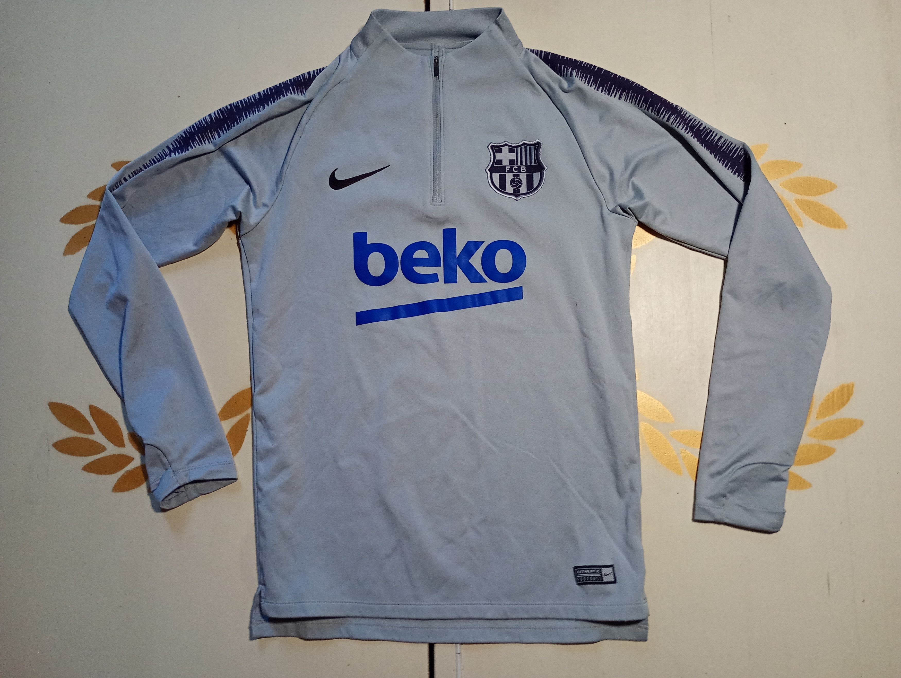 Nike Nike Barcelona FC Training Top 2018-2019 Size US S / EU 44-46 / 1 - 1 Thumbnail