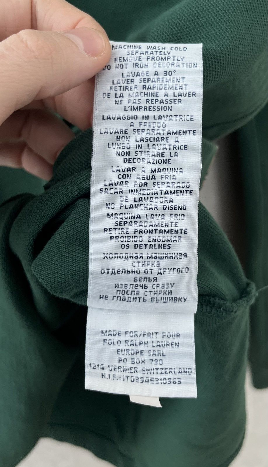 Polo Ralph Lauren Polo Ralph Lauren Chief Keef Big Pony Hype Long Sleeve 00s Size US M / EU 48-50 / 2 - 11 Thumbnail