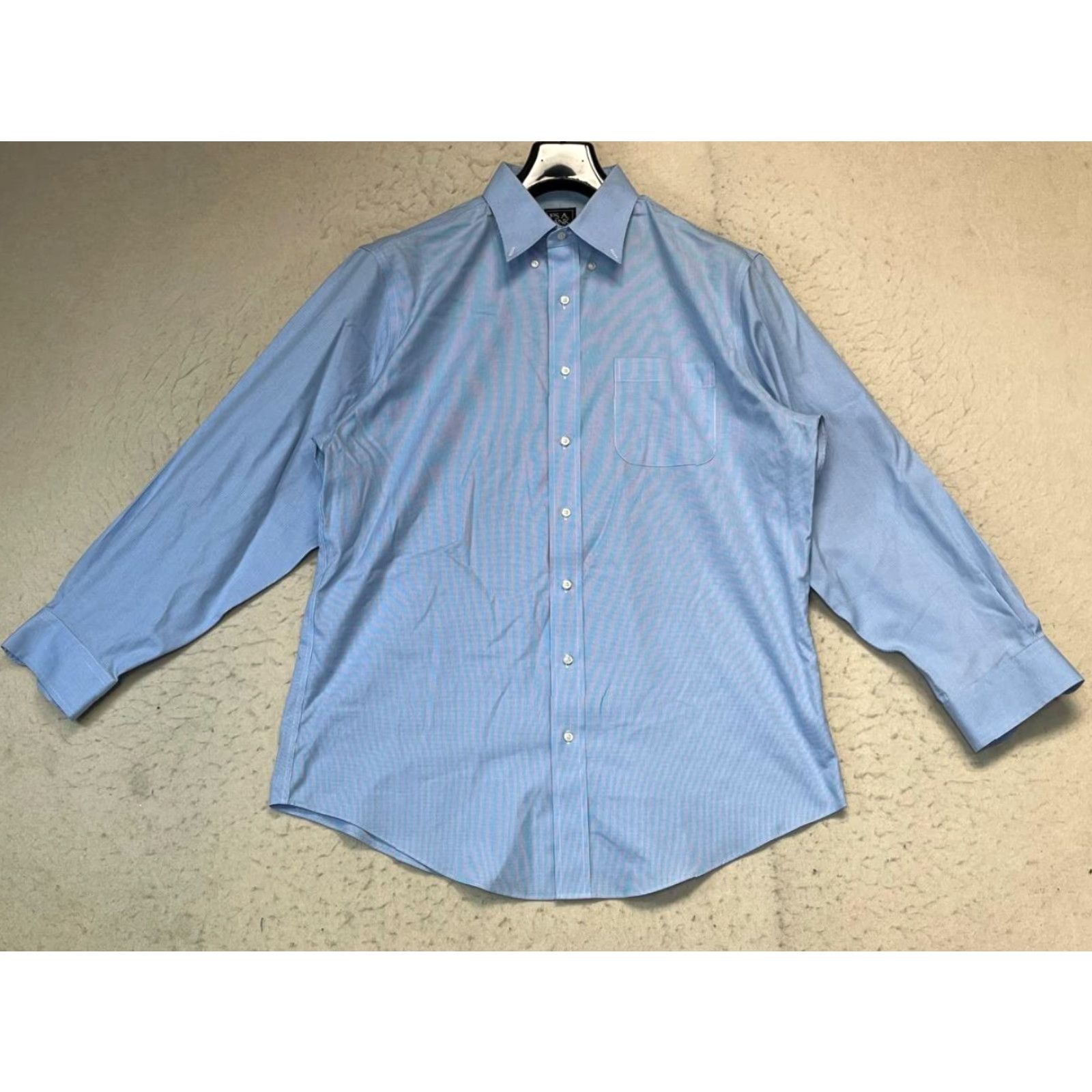 Jos. A. Bank Jos. A. Bank Dress Shirt Blue Long Sleeve Button Down Chest Pocket Regular Fit 17-34 48 in Chest Mens XL Size US XL / EU 56 / 4 - 2 Thumbnail