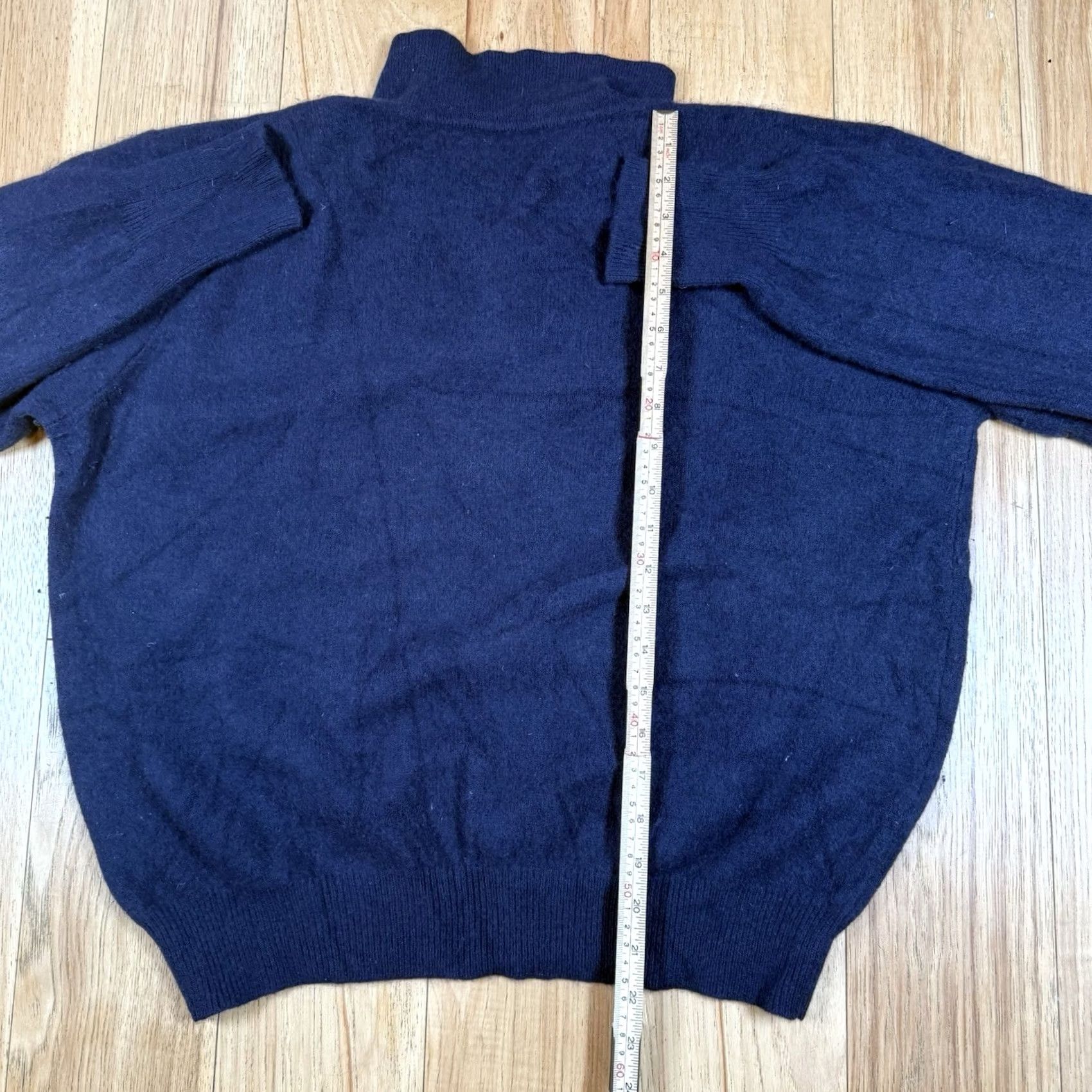 Ralph Lauren VINTAGE Ralph Lauren Polo Sweater Mens XL Blue Lambswool Pullover Size US XL / EU 56 / 4 - 6 Thumbnail
