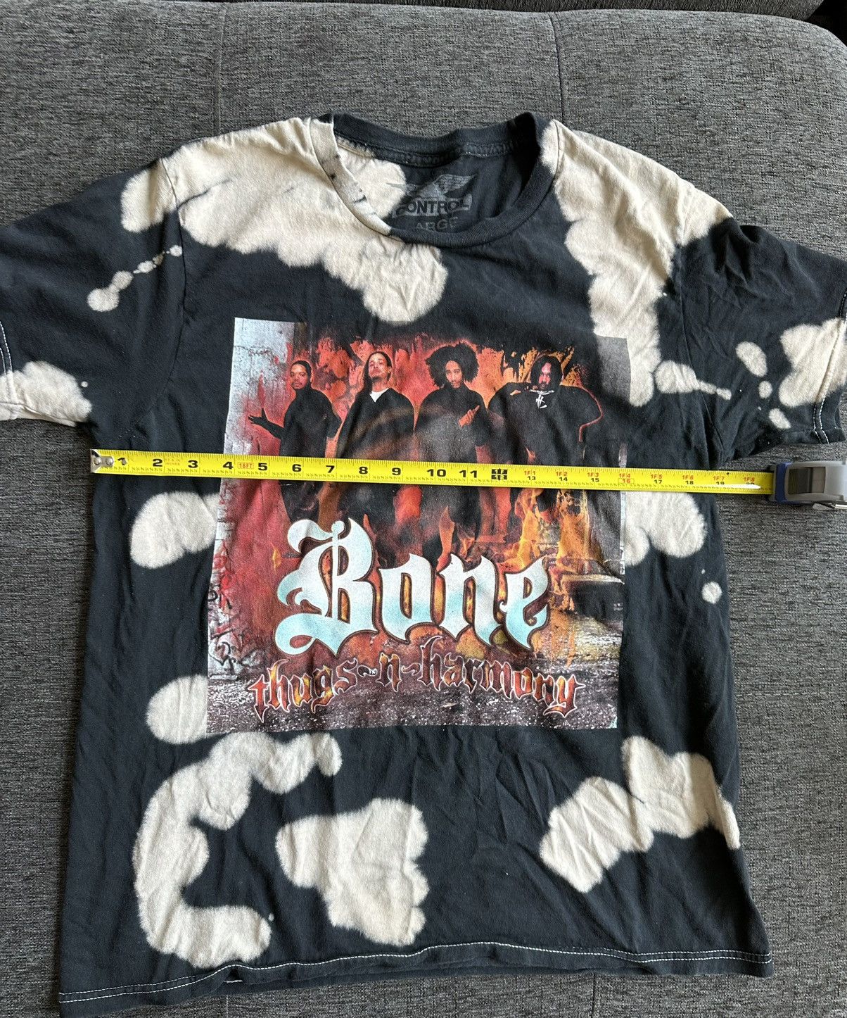 Vintage Control Bone Thugs and Harmony Graphic Bleached(shrinked) Size US L / EU 52-54 / 3 - 3 Thumbnail