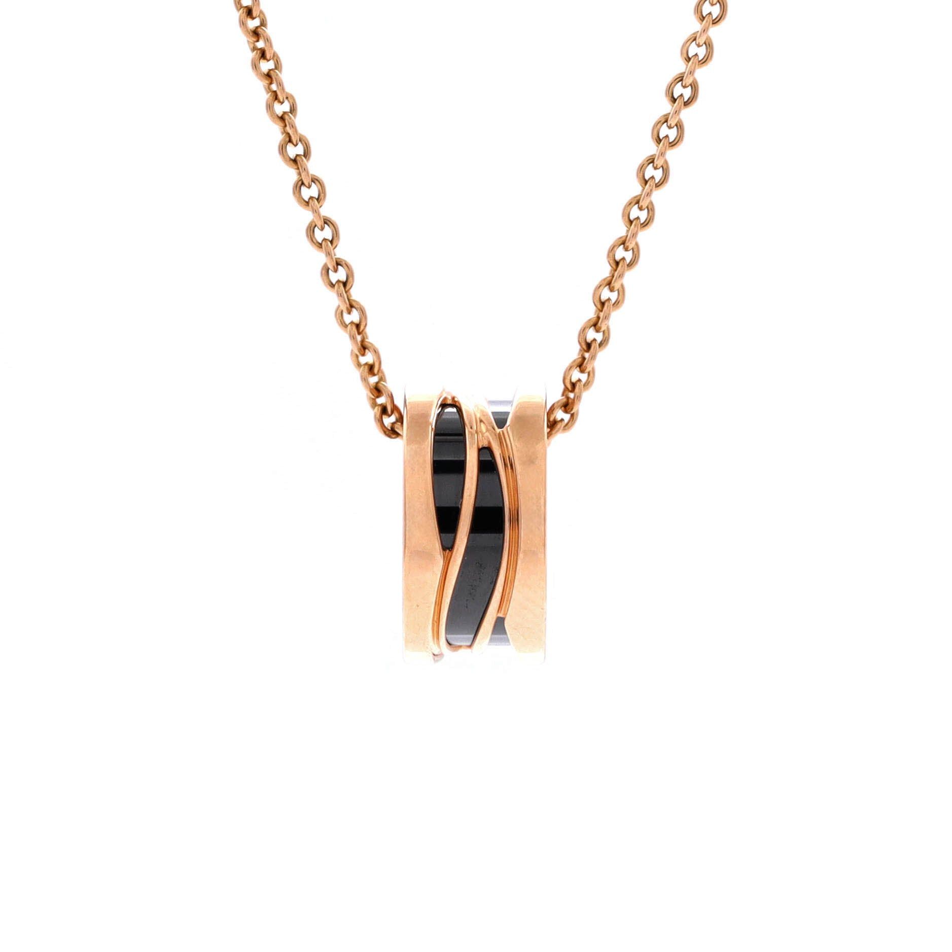 Bvlgari B.Zero1 Design Legend Zaha Hadid Pendant Necklace Size ONE SIZE - 1 Thumbnail
