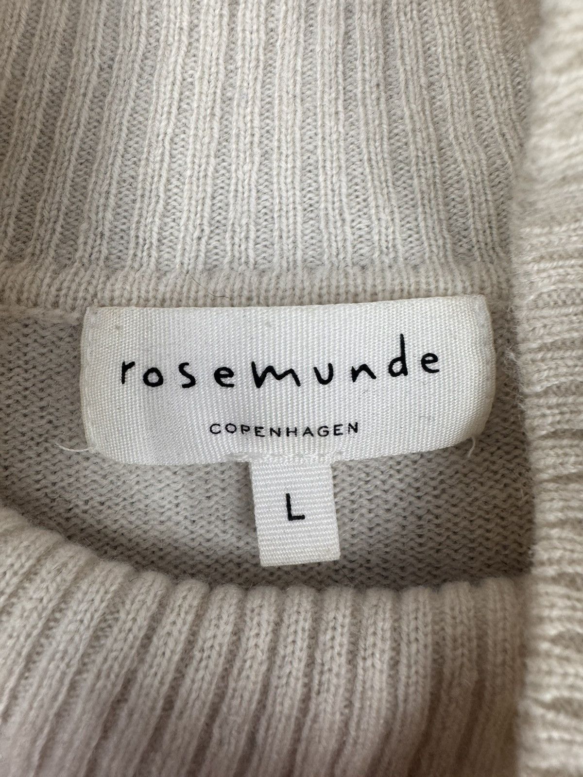 Other Rosemunde Women Knit Sweater Beige Size L Size L / US 10 / IT 46 - 4 Thumbnail