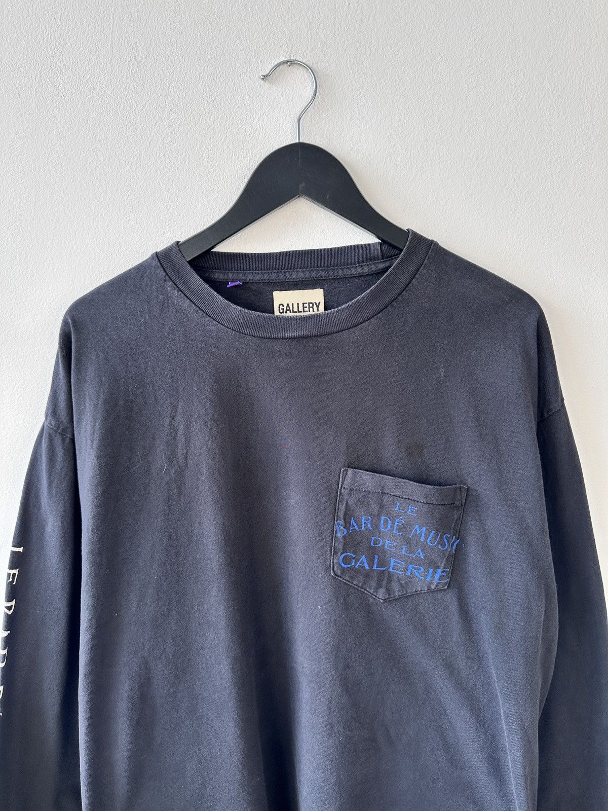Gallery Dept. Gallery Dept. Long Sleeve T-Shirt XL Faded Black Seamless Size US XL / EU 56 / 4 - 6 Thumbnail