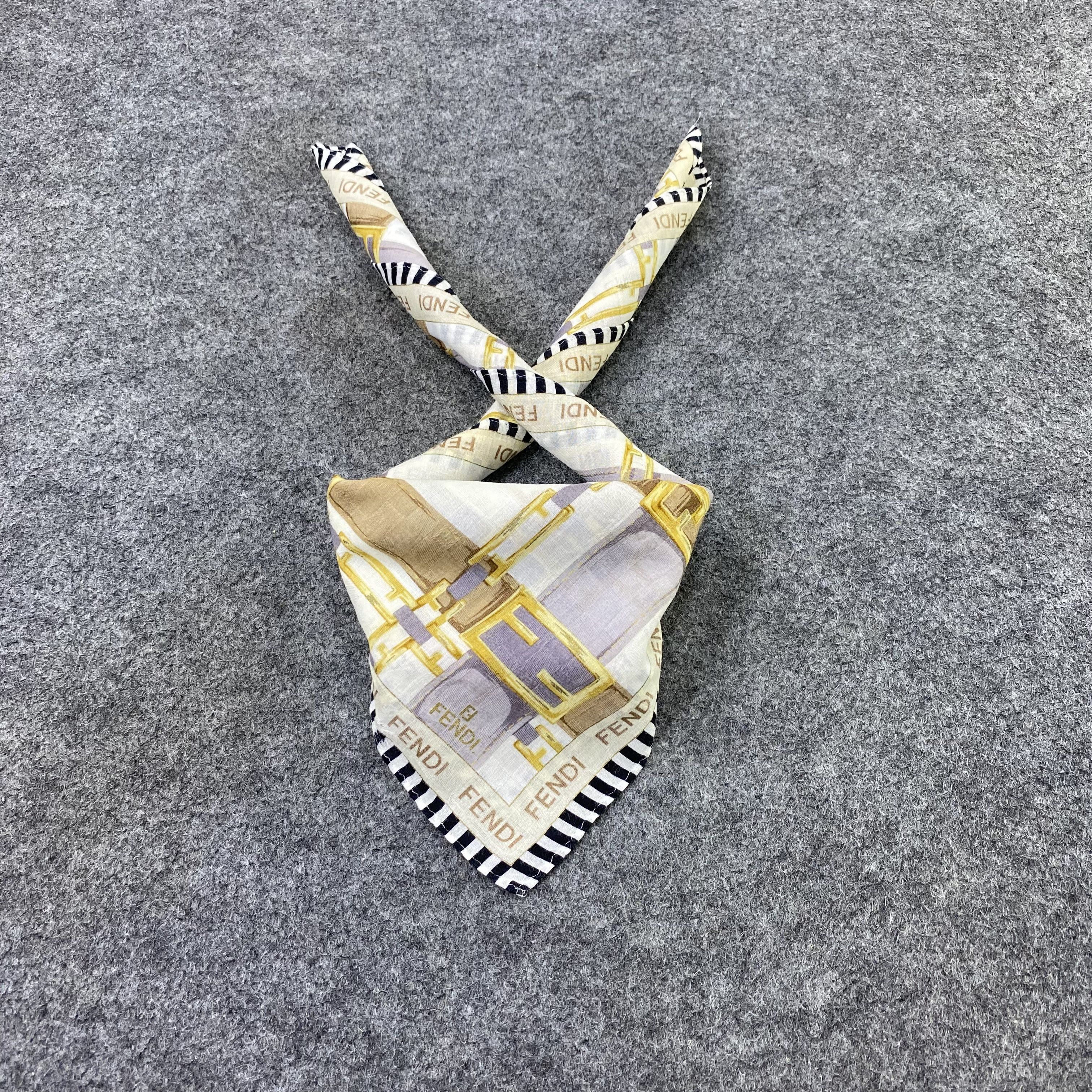 Fendi Fendi Handkerchief / Bandana / Neckerchief-B2267 Size ONE SIZE - 2 Thumbnail