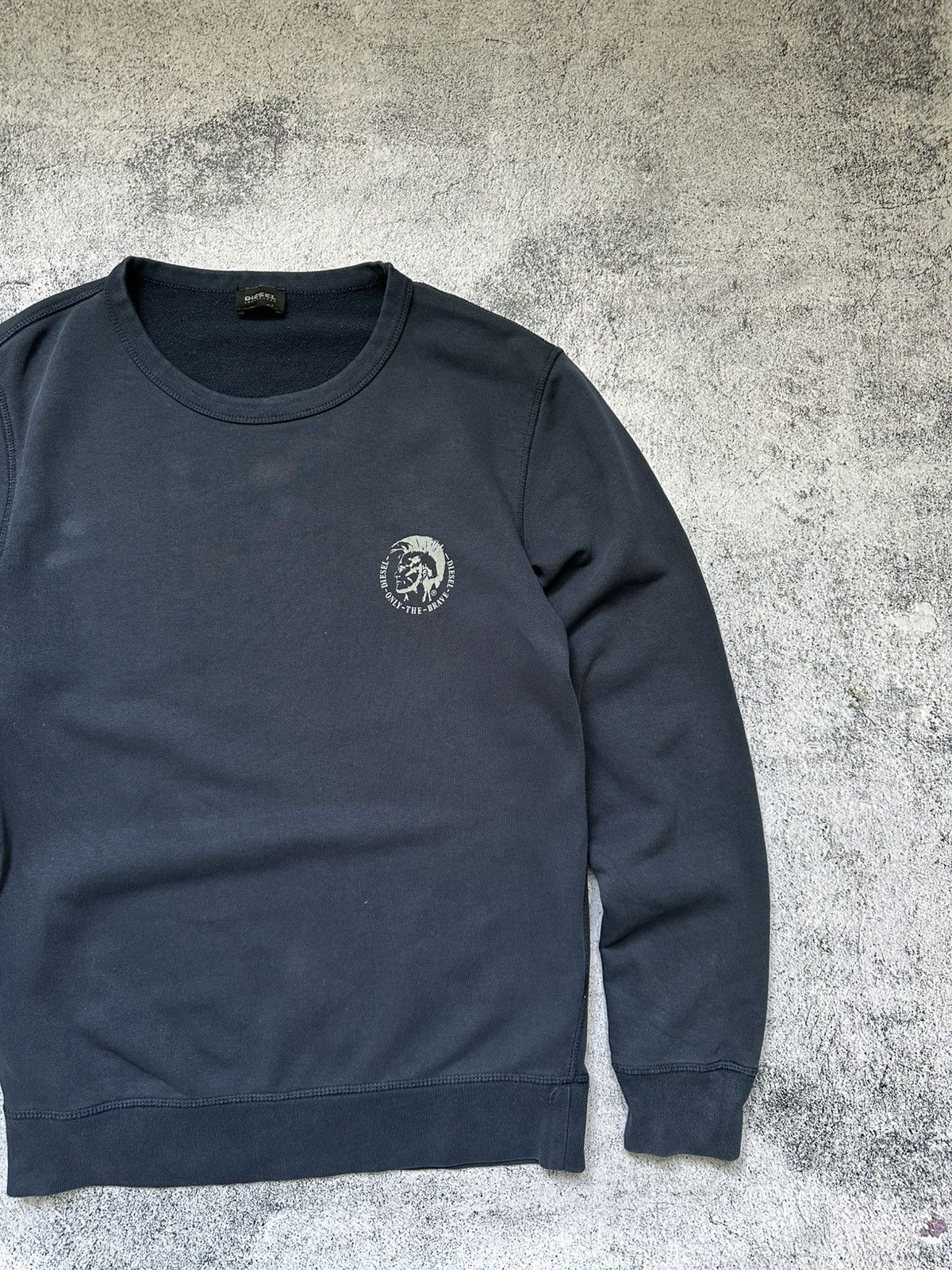 Diesel Vintage Diesel Sweatshirt Logo Grey Y2K Size US M / EU 48-50 / 2 - 3 Thumbnail