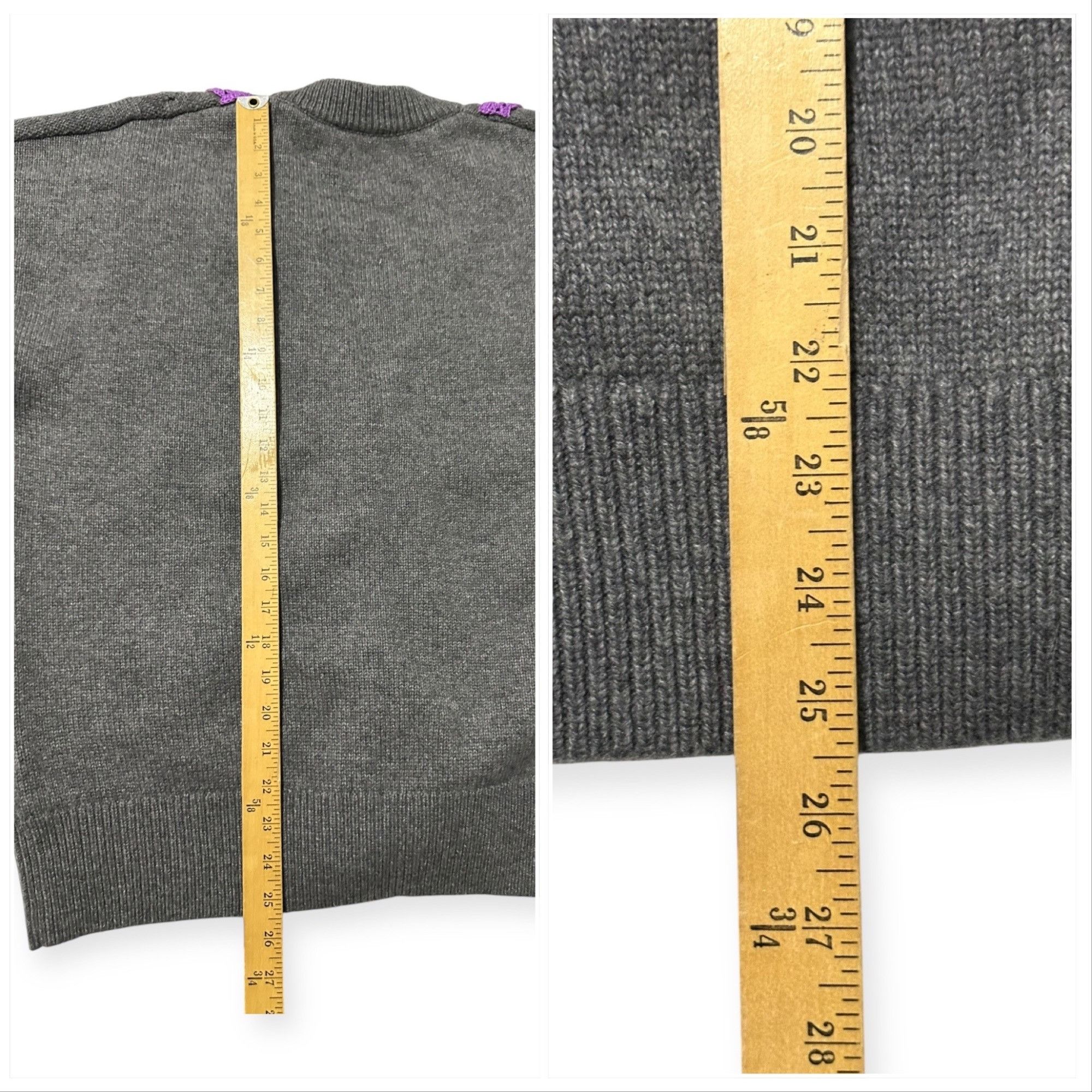 Essentiel Antwerp ESSENTIEL ANTWERP Elk Oversized Wool Cardigan, Size M, Gray, Size M / US 6-8 / IT 42-44 - 10 Thumbnail