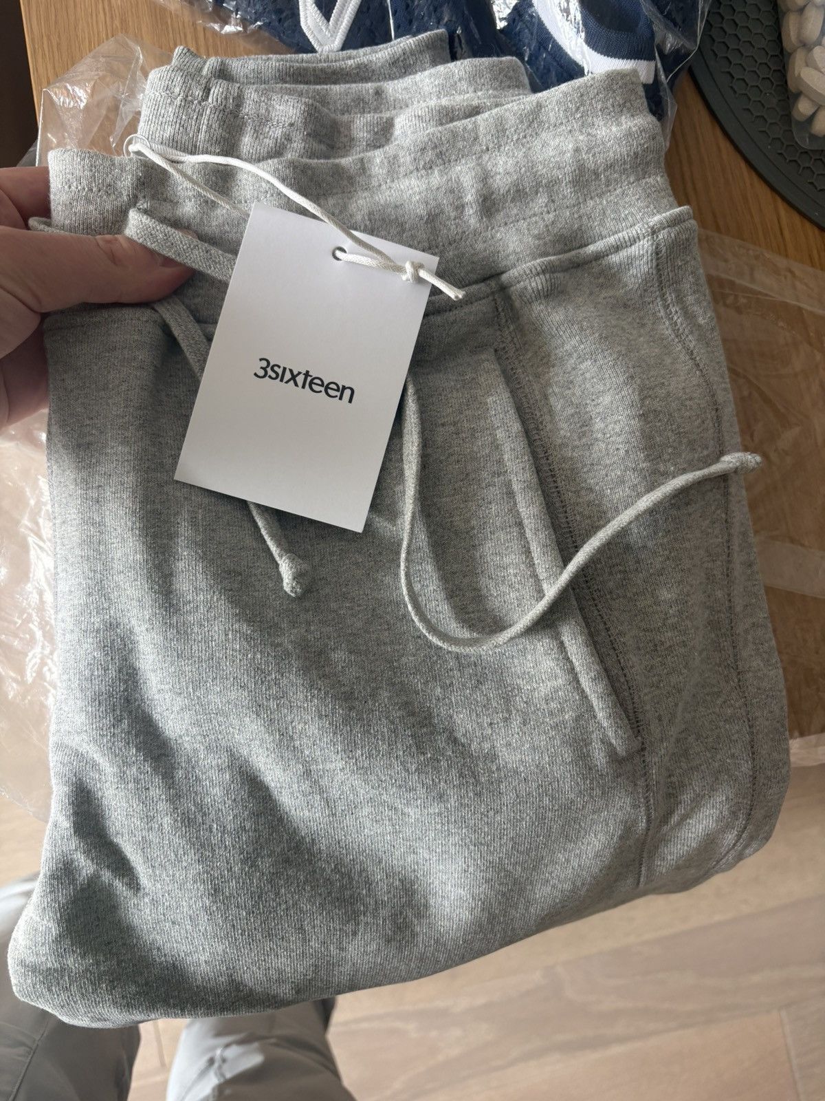 3sixteen 3sixteen Grey fleece sweatpants. Size S. BNWT Size US 29 - 10 Thumbnail