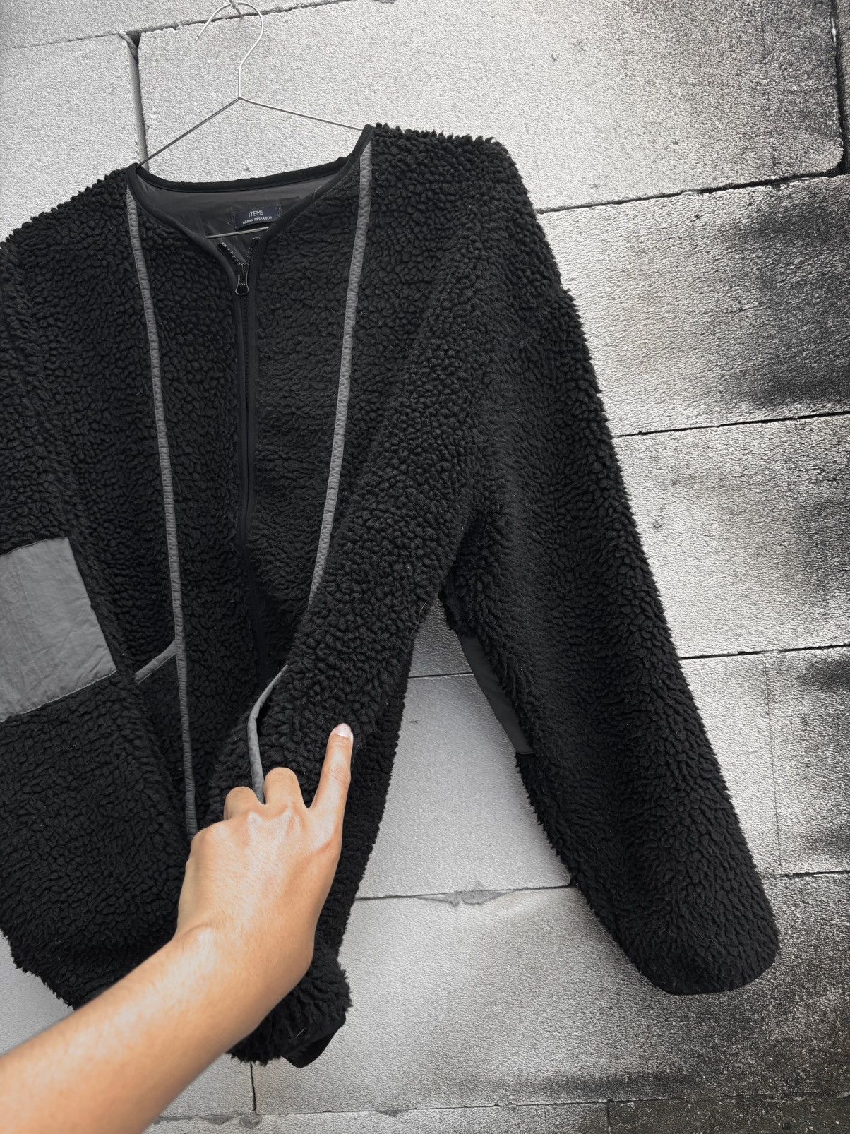 If Six Was Nine Fleece Black ITEMS Zip Jacket Size US L / EU 52-54 / 3 - 5 Thumbnail