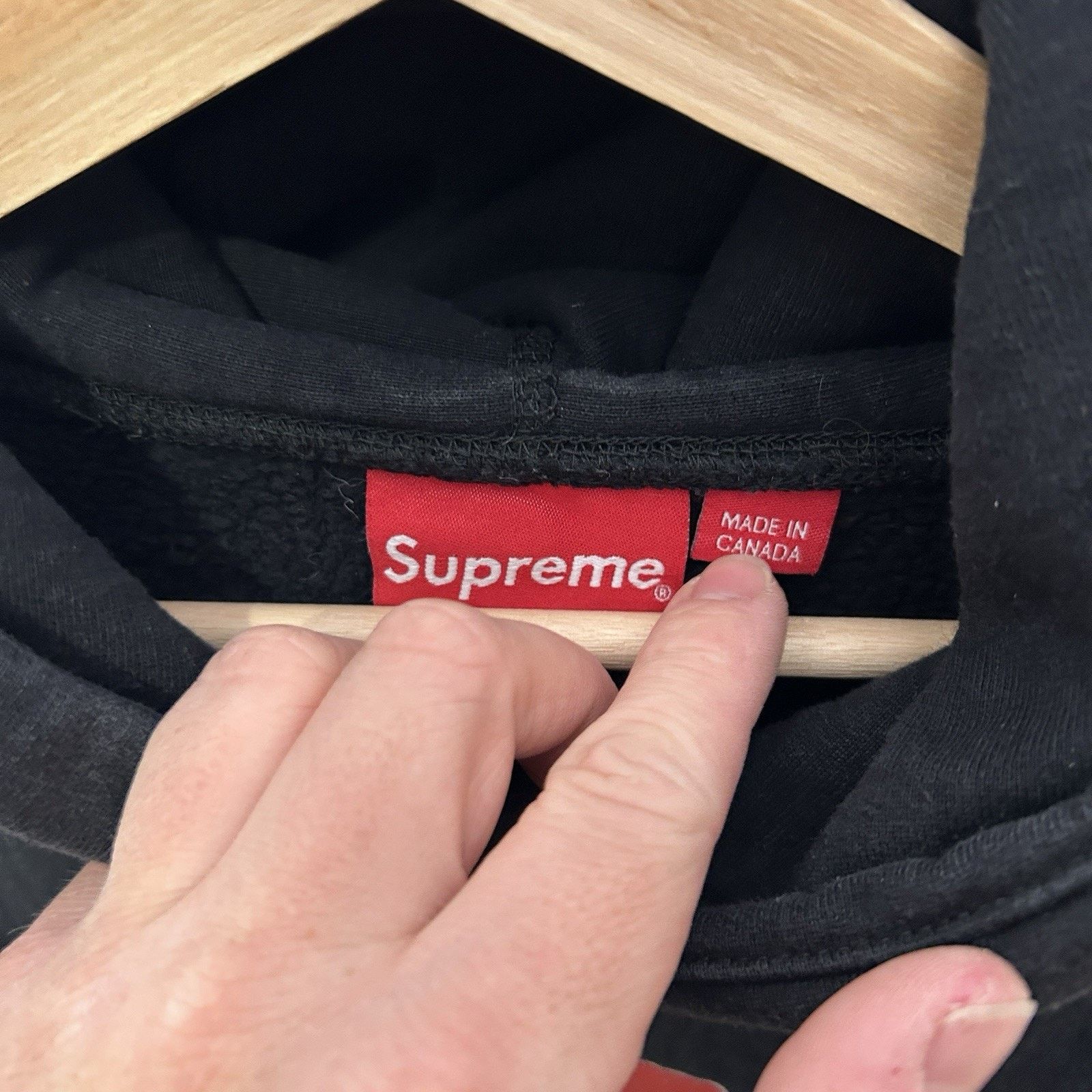 Supreme Supreme Portrait Hooded Sweatshirt Hoodie “Black” FW20 Size US L / EU 52-54 / 3 - 7 Thumbnail