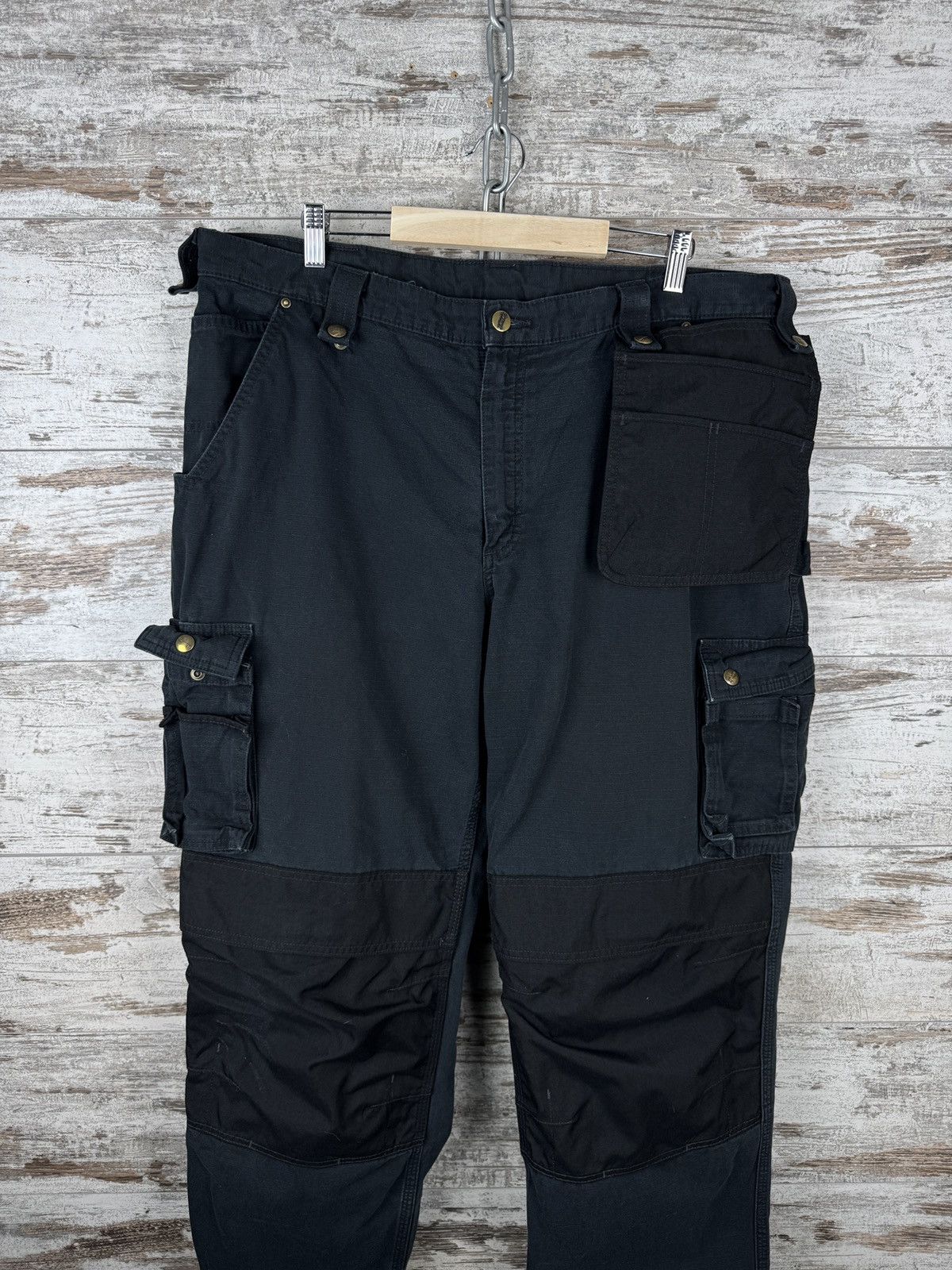 Carhartt × Carhartt Wip × Vintage Mens Vintage Carhartt Workwear Double Knee Cargo pants rare Size US 40 / EU 56 - 2 Thumbnail