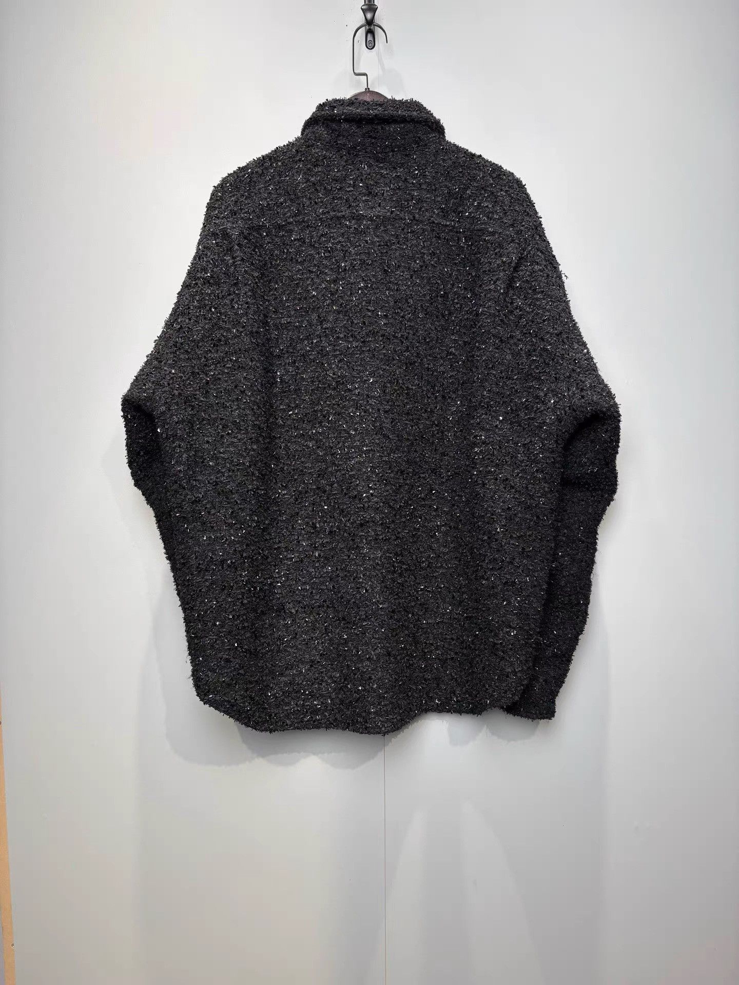 Balenciaga Balenciaga Runway Sequined Quilted Shirt Jacket K36 Size XS / US 0-2 / IT 36-38 - 2 Thumbnail
