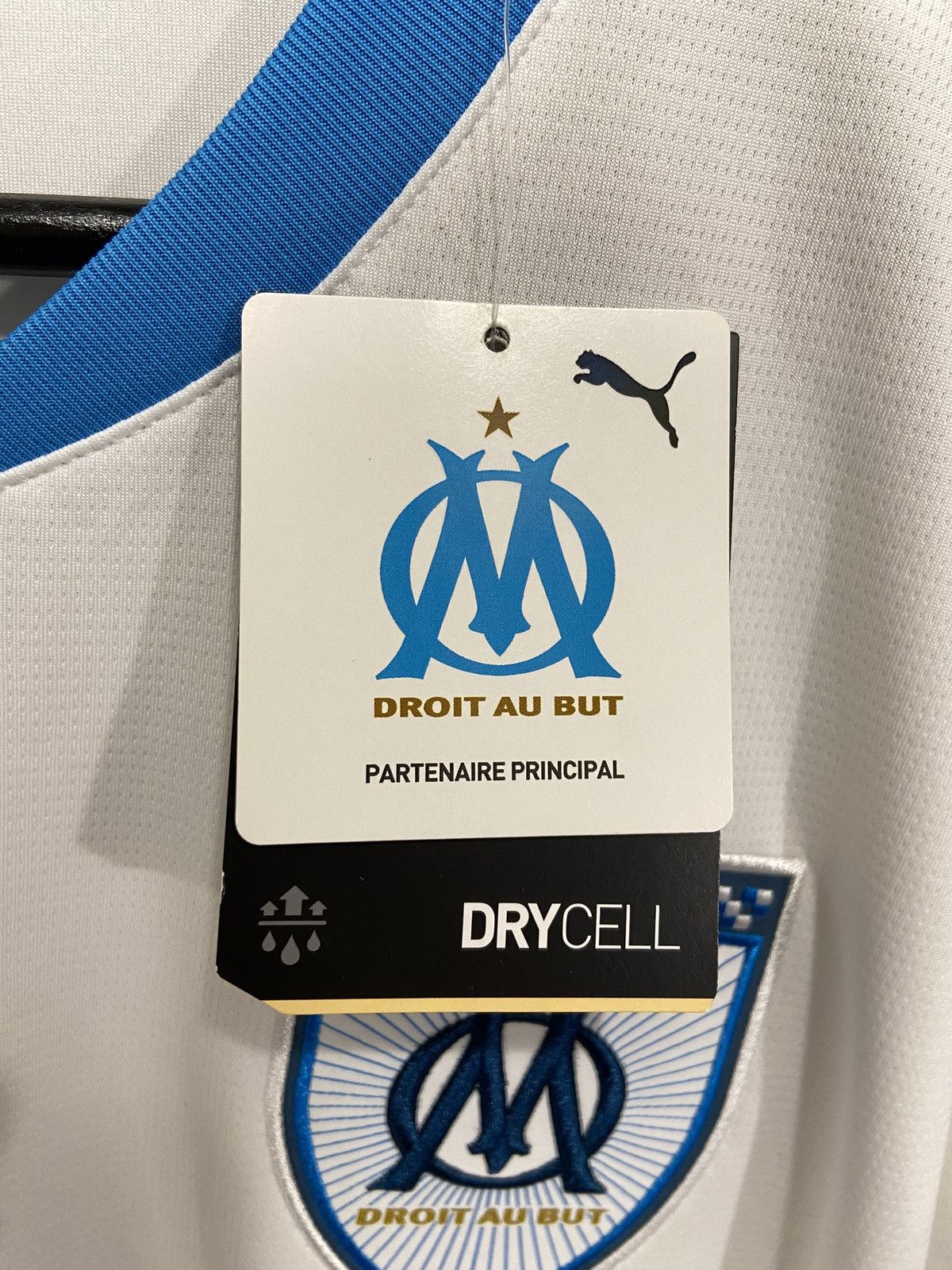 Puma Puma Olympique de Marseille Home Shirt 2024-25 Size US XL / EU 56 / 4 - 12 Thumbnail