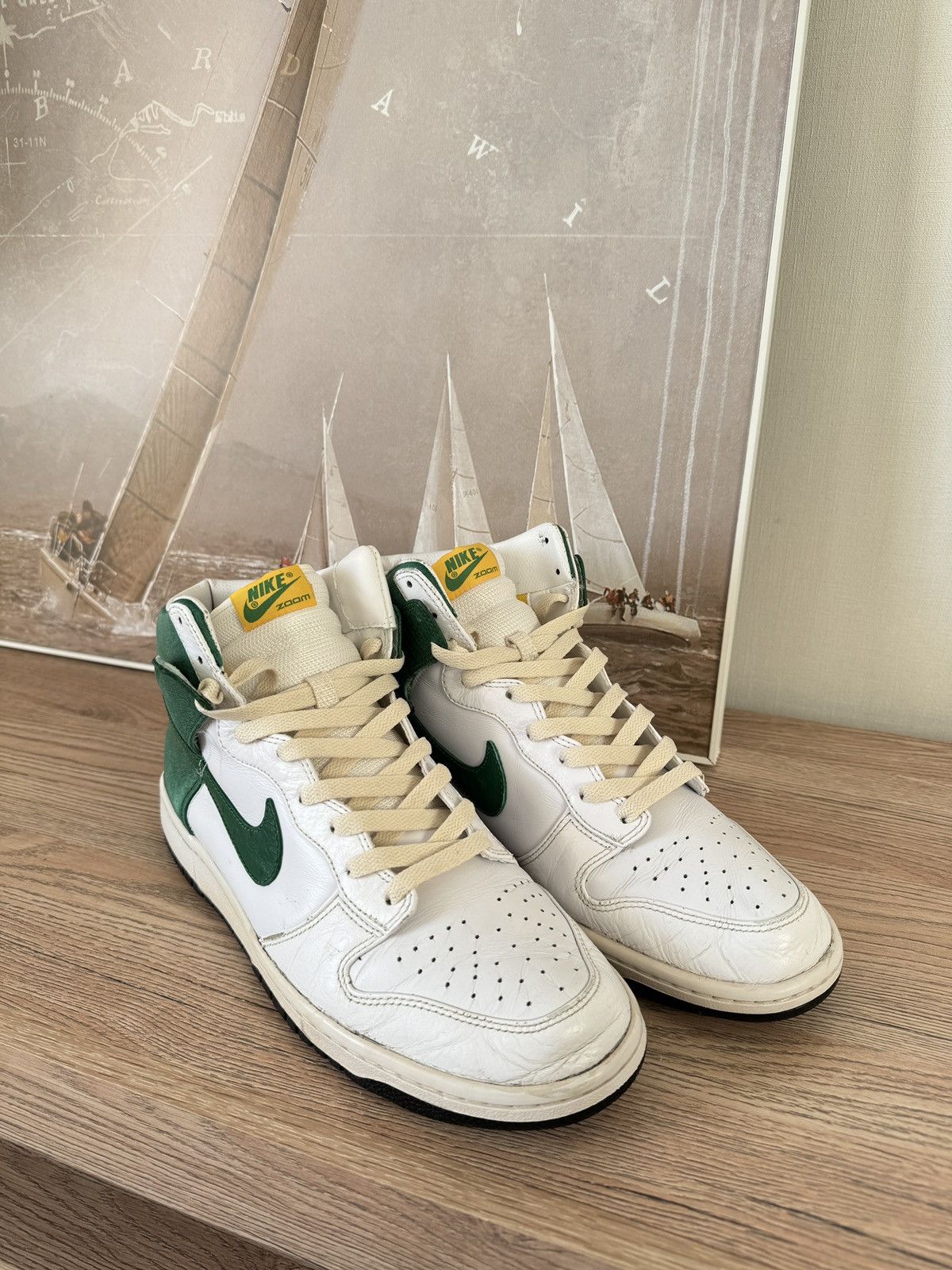 Nike Nike Dunk High Zoom Premium 2007 Size US 10.5 / EU 43-44 - 4 Thumbnail