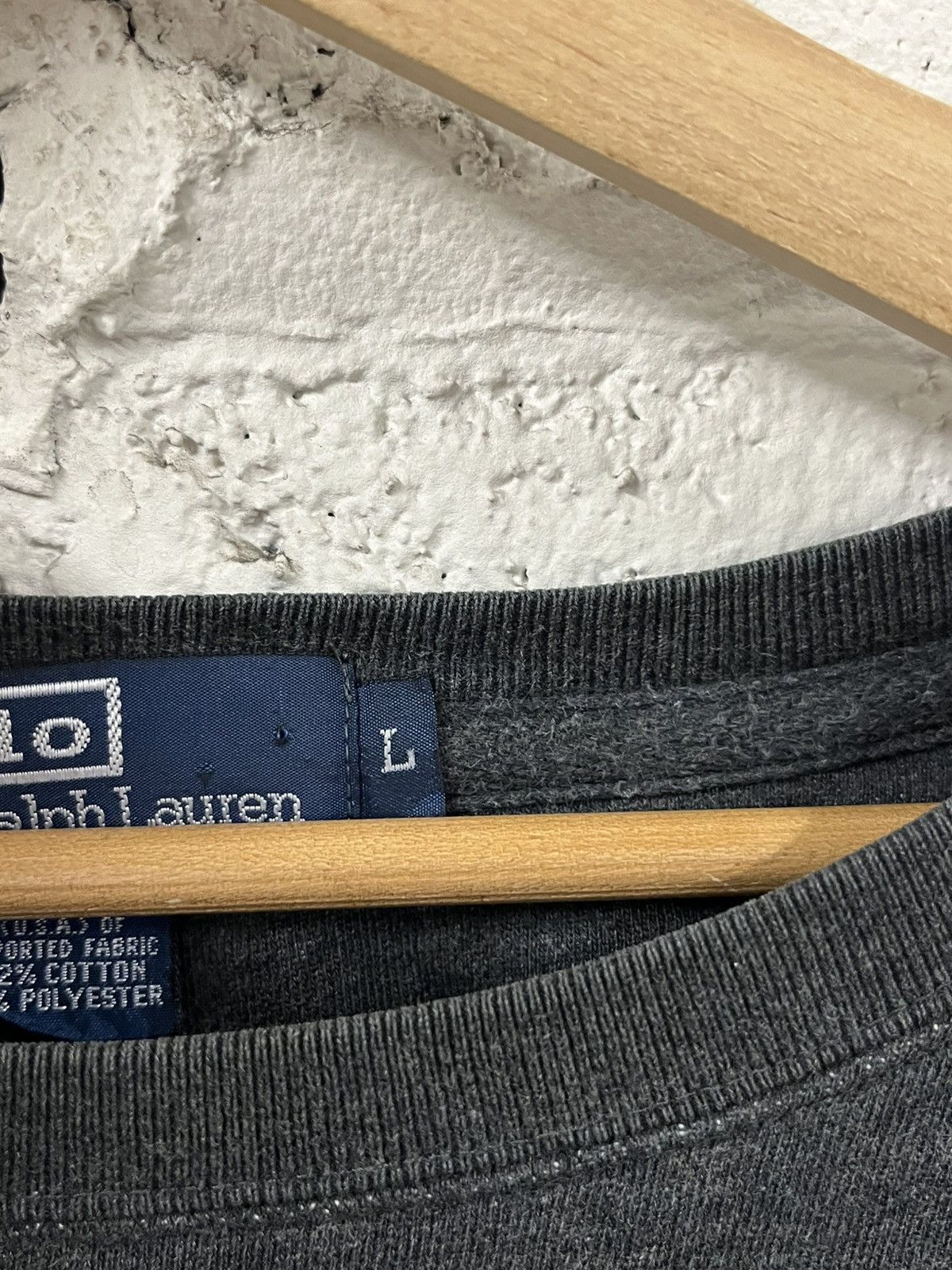 Polo Ralph Lauren Polo ralph lauren vintage crewneck sweatshirt preppy hype Size US L / EU 52-54 / 3 - 6 Thumbnail