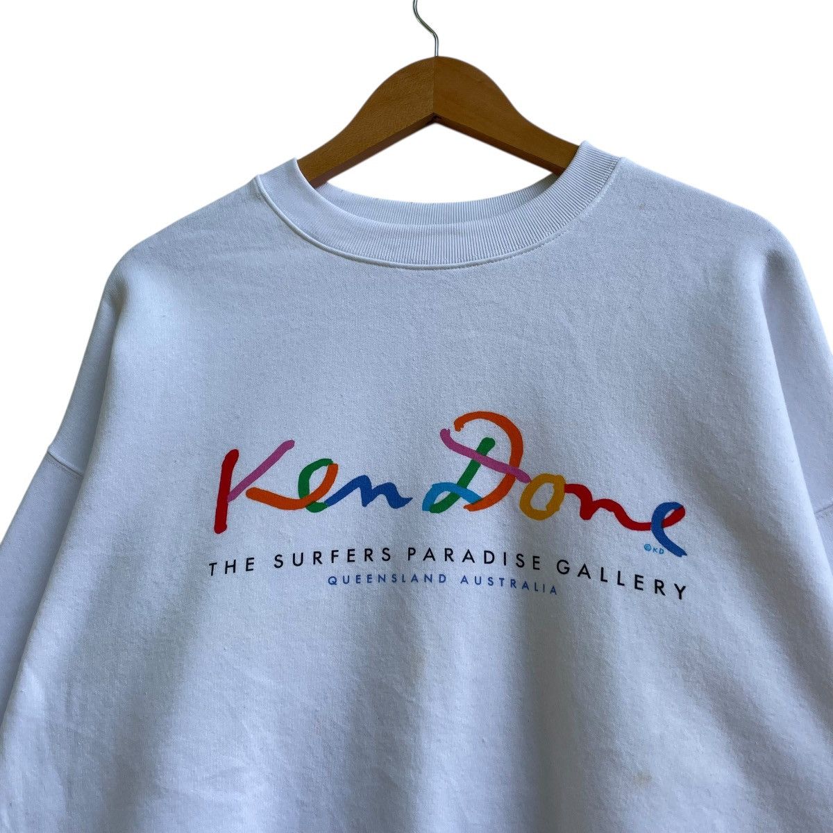 Vintage 💥Vintage Ken Done Surf Sweathirt Crewneck Jumper Jacket Size US M / EU 48-50 / 2 - 3 Thumbnail