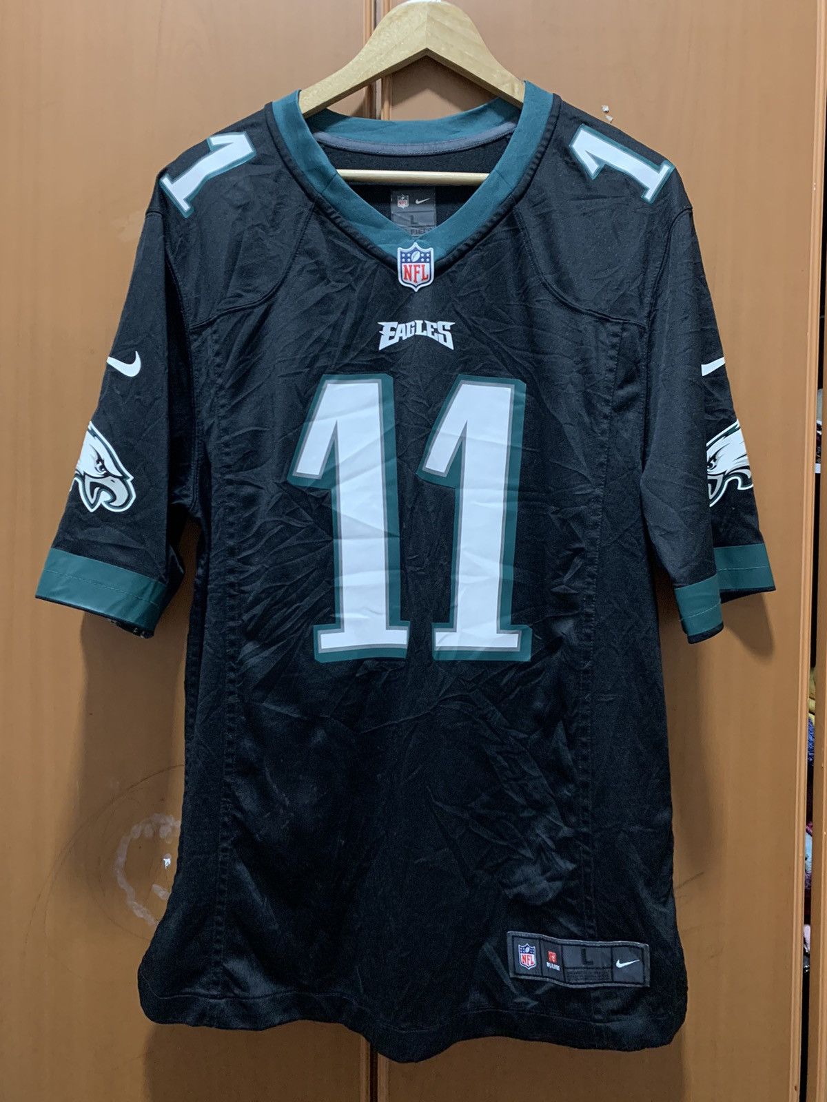 NFL Nike Carson Wentz Philadelphia Eagles Jersey Size US L / EU 52-54 / 3 - 1 Thumbnail