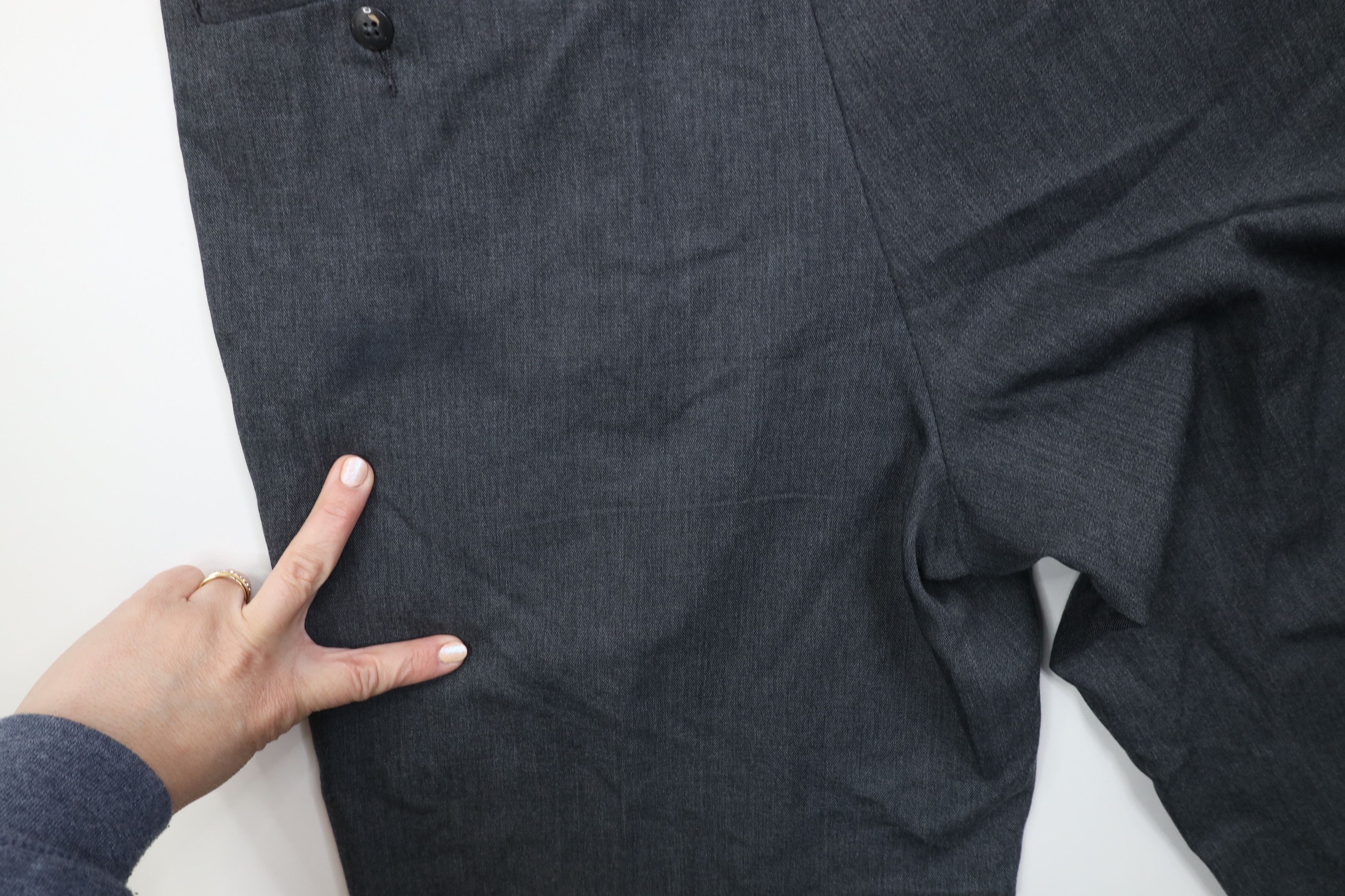 Vintage Vintage 90s Streetwear Gabardine Blend Wide Leg Chino Pants Size US 36 / EU 52 - 15 Thumbnail