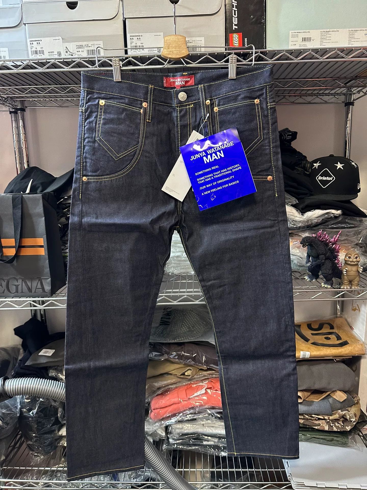 Junya Watanabe junya watanabe man cdg classic design jeans Size US 34 / EU 50 - 1 Thumbnail