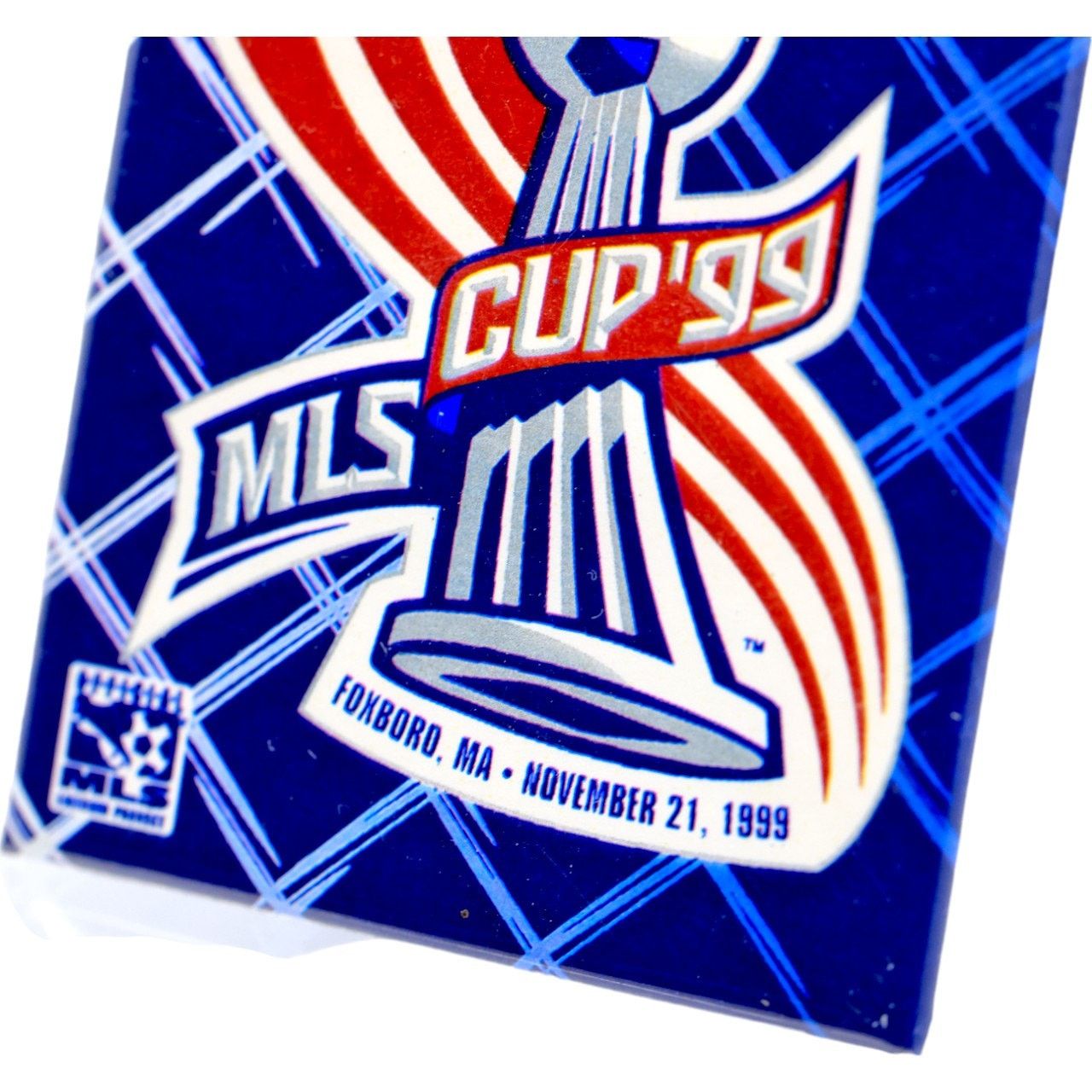 Other MLS Cup 1999 Vintage Blue Brooch Pin LA Galaxy vs DC United Size ONE SIZE - 4 Thumbnail