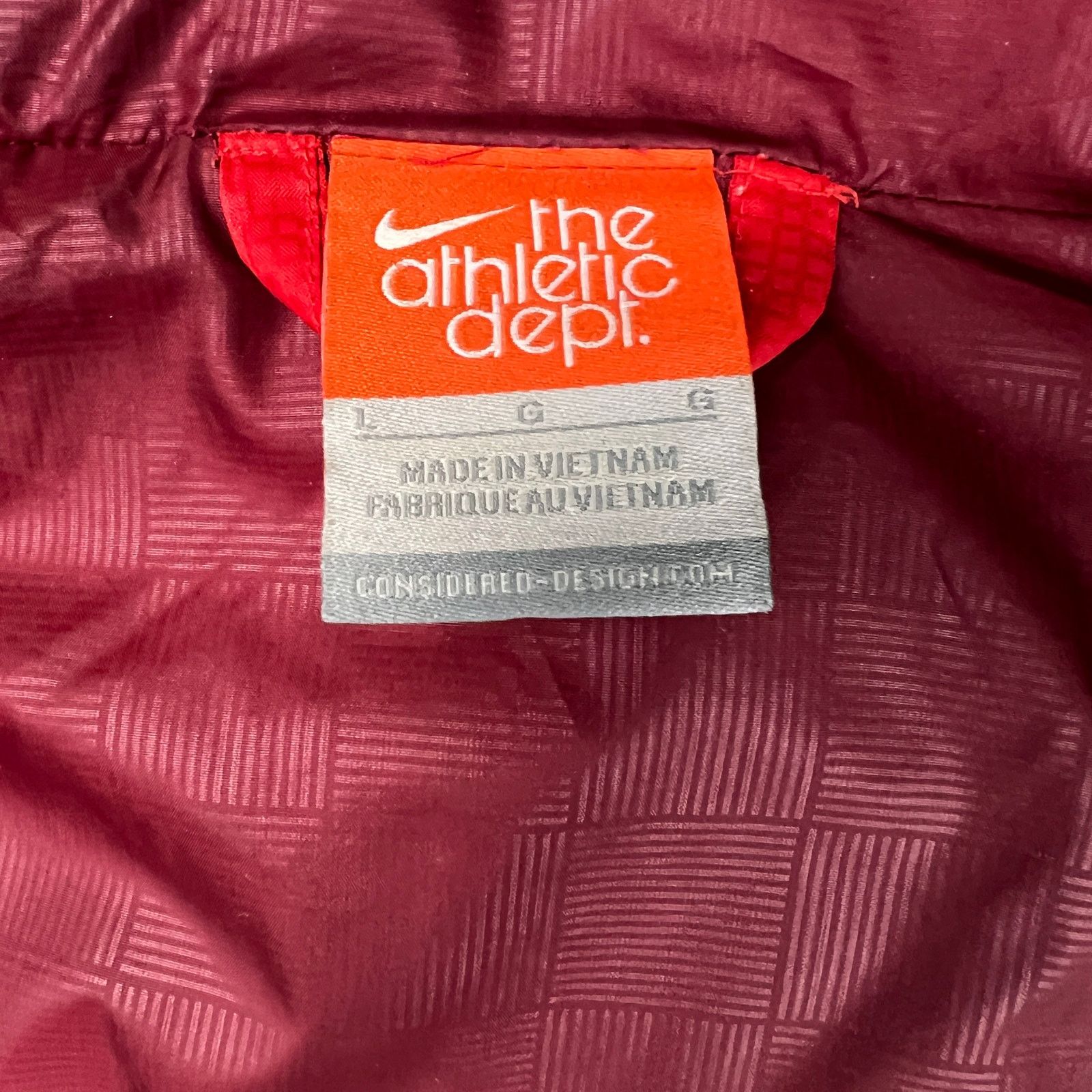 Nike × Vintage Nike Sportswear Jacket Large Swoosh Full Zip Outdoor Puffer Size US L / EU 52-54 / 3 - 9 Thumbnail