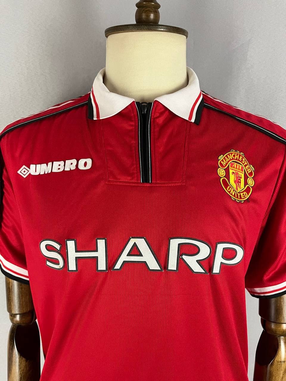Umbro Manchester United Umbro Tee T Shirt Polo Beckham 7 Jersey Size US XXL / EU 58 / 5 - 6 Thumbnail