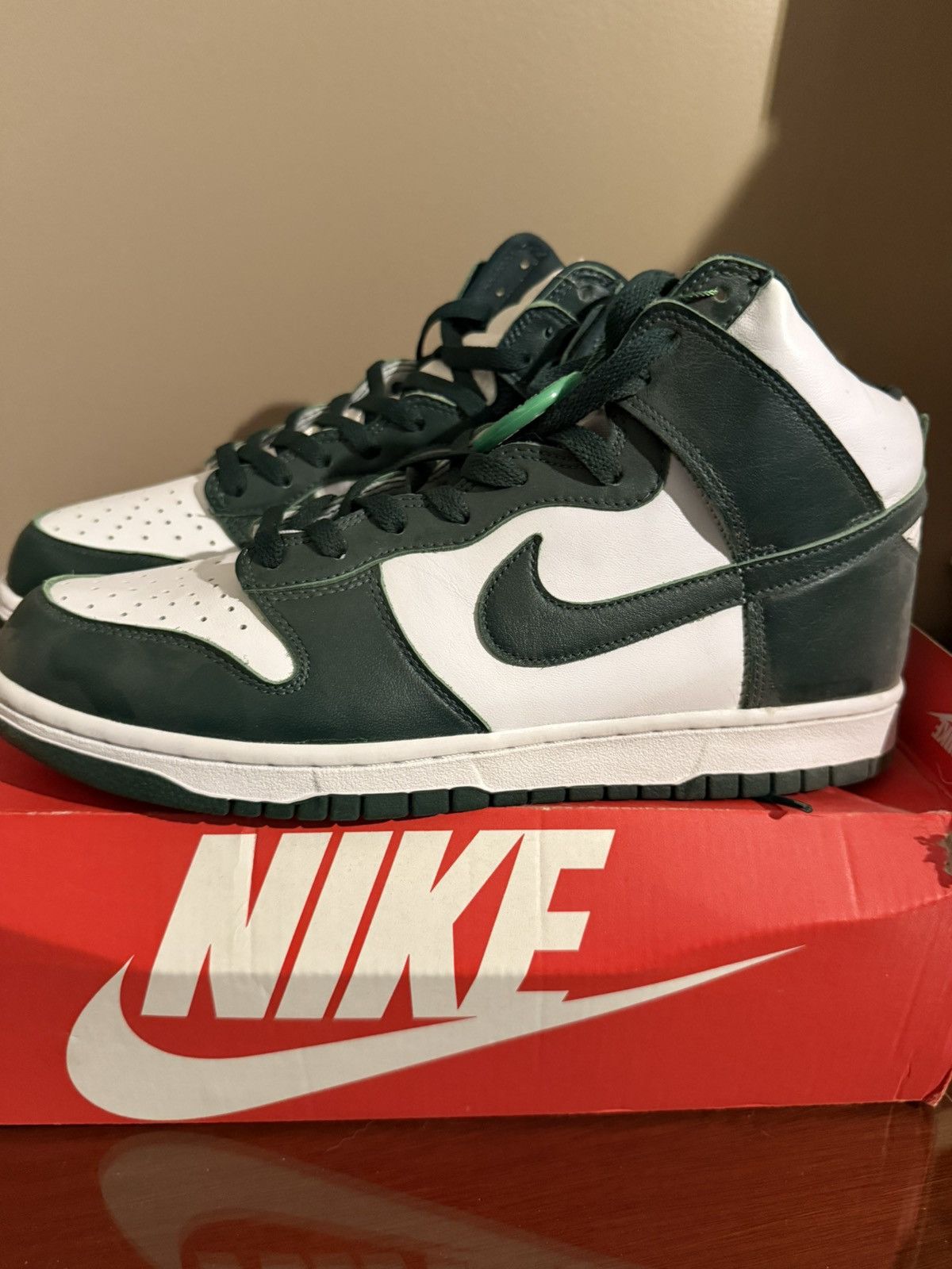Nike Nike Dunk Spartan Green size 11.5 DS Size US 11.5 / EU 44-45 - 6 Thumbnail