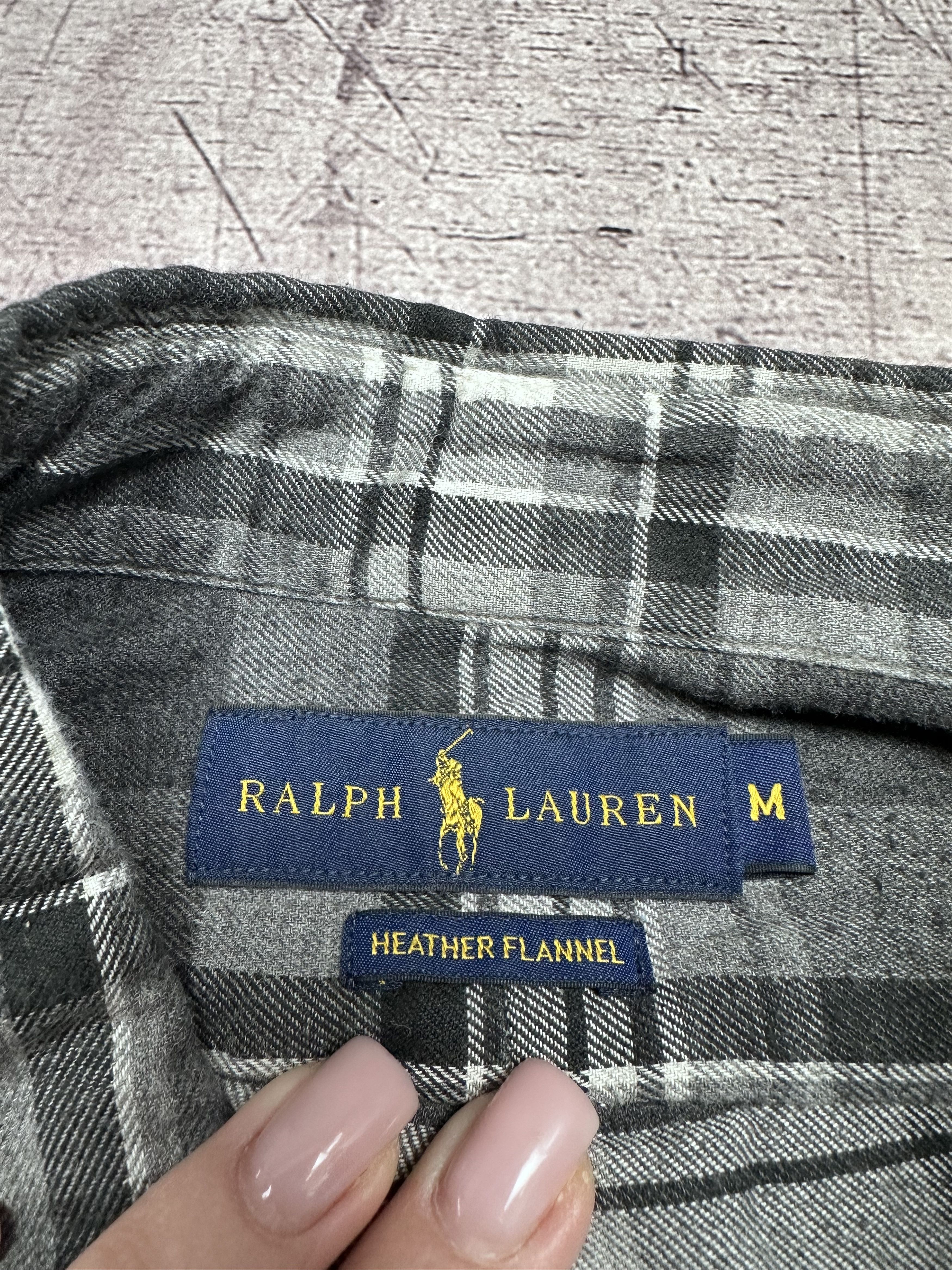 Flannel × Polo Ralph Lauren × Vintage Polo Ralph Lauren Vintage Mens Flannel Plaid Shirt Size US M / EU 48-50 / 2 - 3 Thumbnail