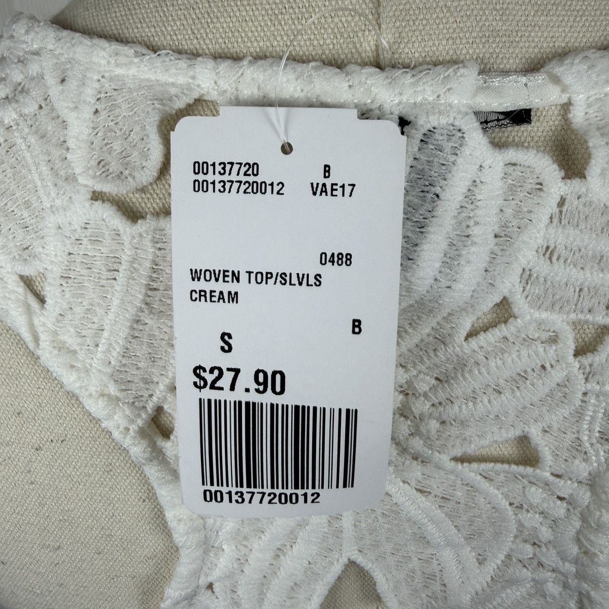 Forever 21 Forever 21 white floral lace tank top Size S / US 4 / IT 40 - 4 Thumbnail