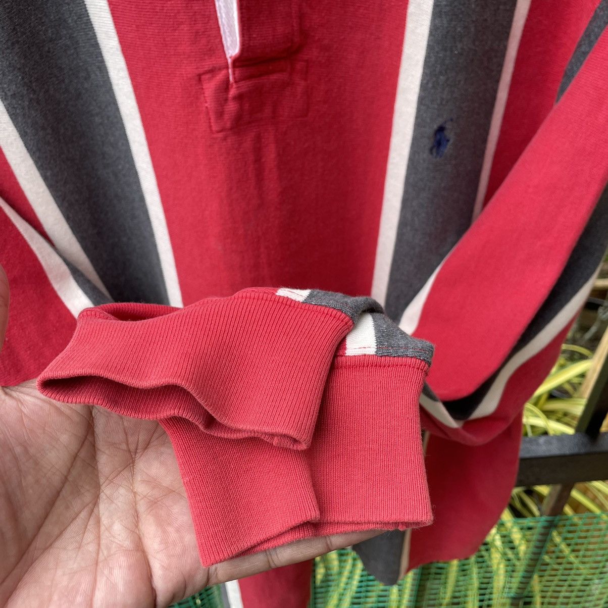 Polo Ralph Lauren 🔥Vintage Polo Ralph Lauren Striped Polos Rugby Shirts Size US L / EU 52-54 / 3 - 8 Thumbnail