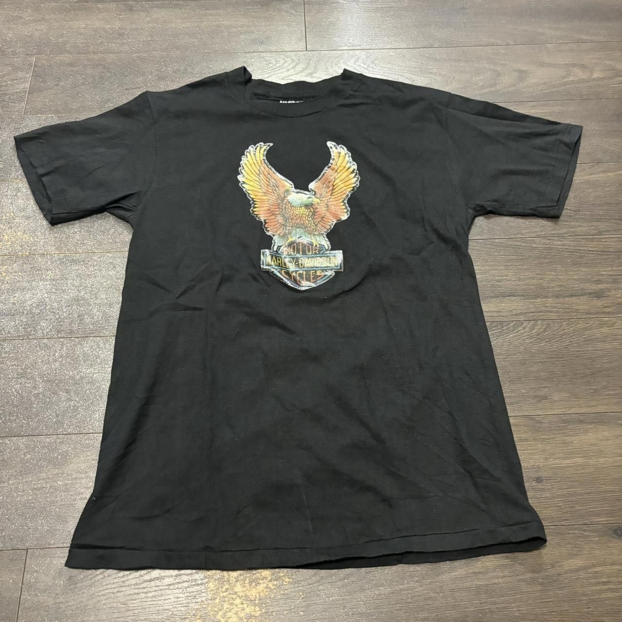 Hanes vintage Harley Davidson California iron on t shirt 80s M/L Size US L / EU 52-54 / 3 - 3 Thumbnail