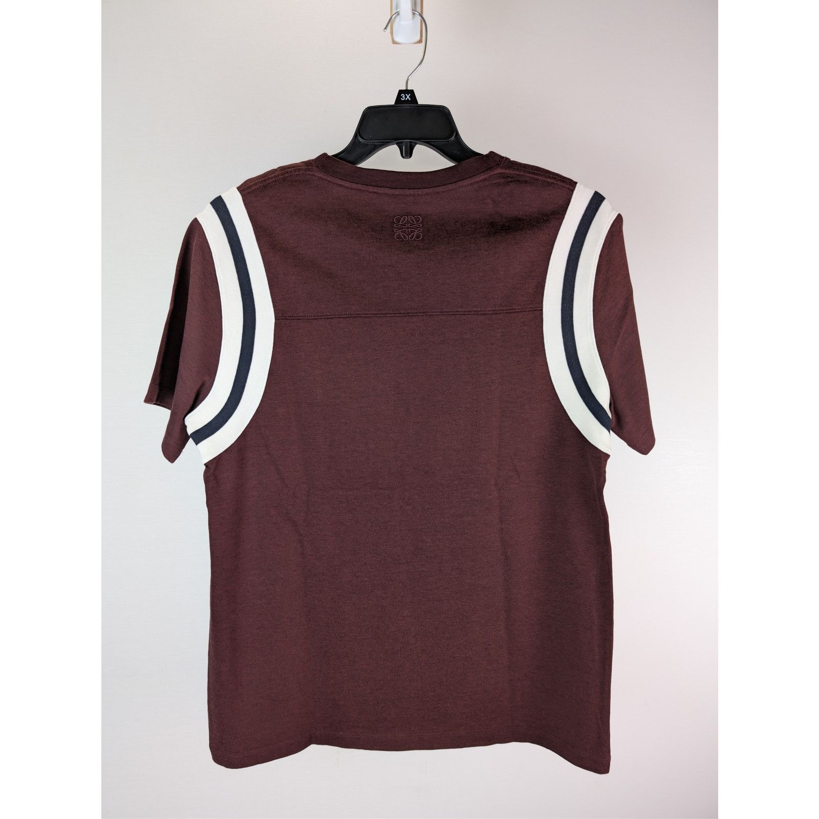 Loewe o1rshd1 '00' number regular-fit T-shirt in burgundy Size US S / EU 44-46 / 1 - 10 Thumbnail