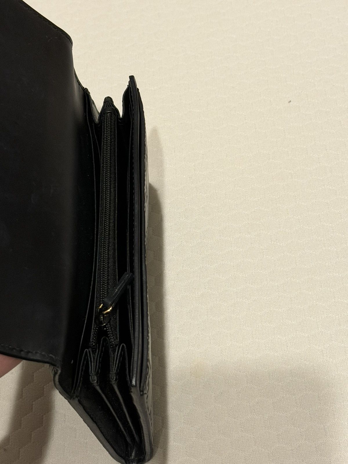 Gucci Gucci Signature Guccissima Black Wallet Size ONE SIZE - 4 Thumbnail
